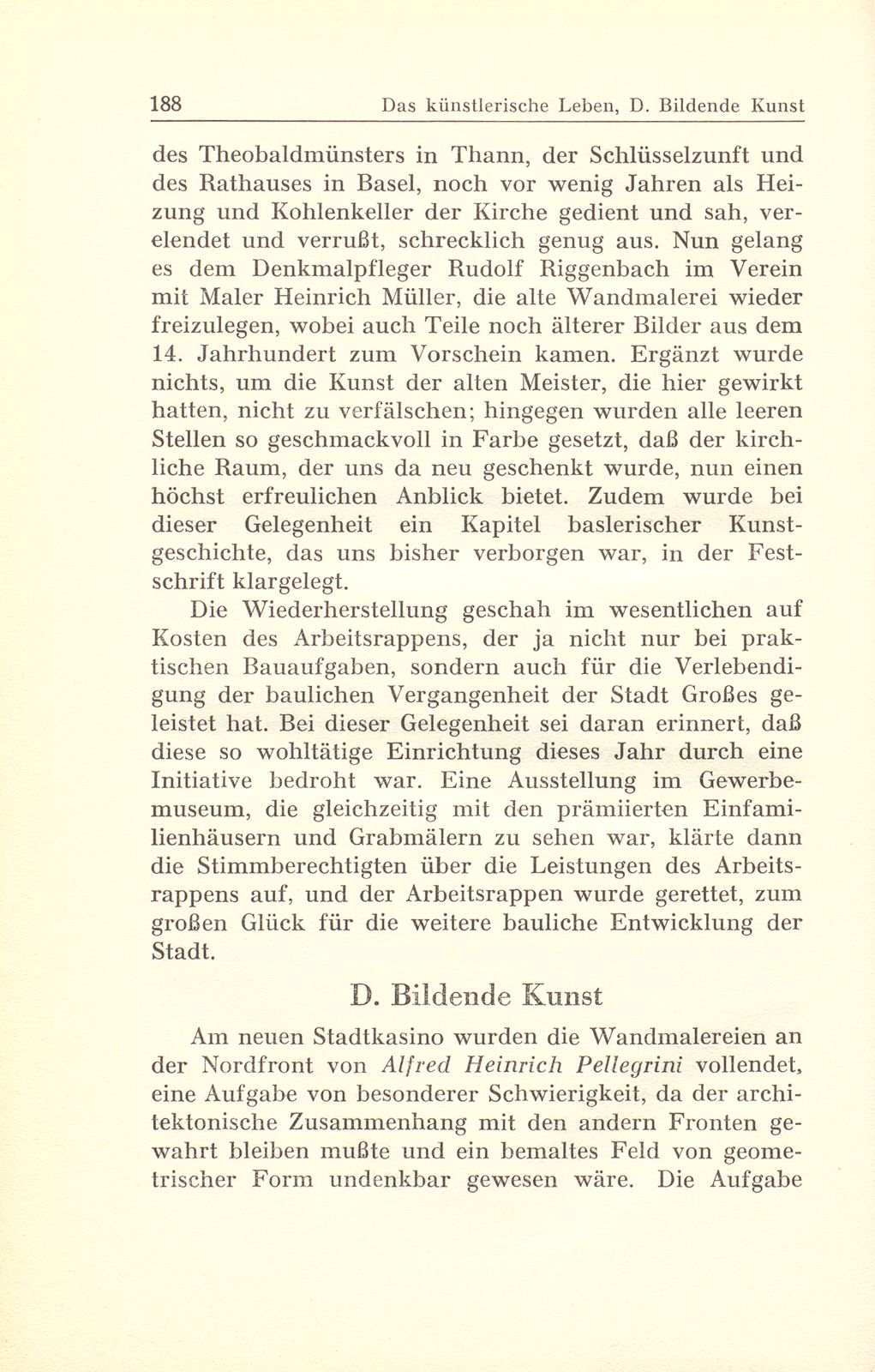 Das künstlerische Leben in Basel vom 1. Oktober 1940 bis 30. September 1941 – Seite 3