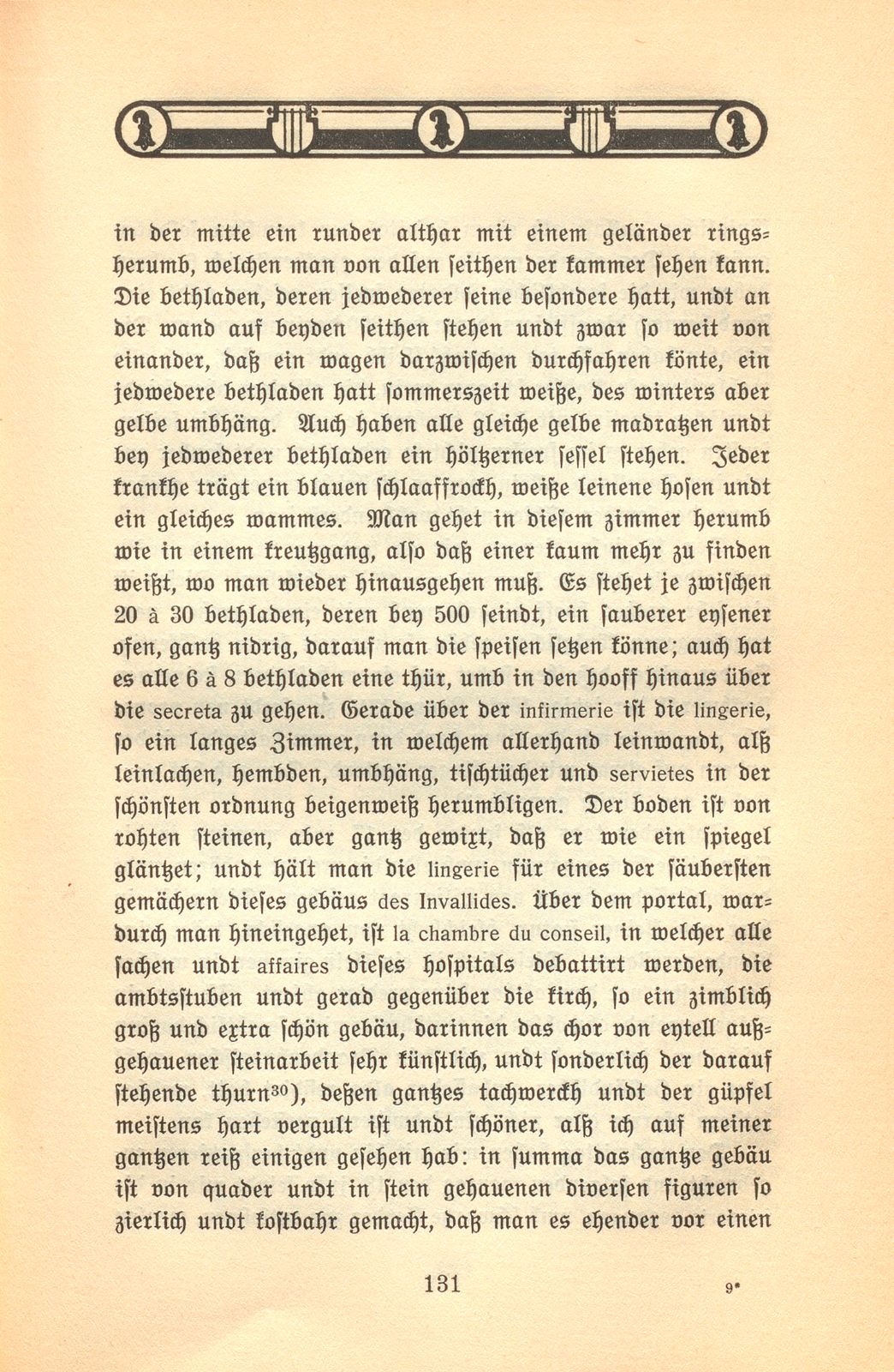 Der Aufenthalt eines Basler Kaufmanns in Paris im Jahre 1701 [Hans Burkhard Respinger] – Seite 13