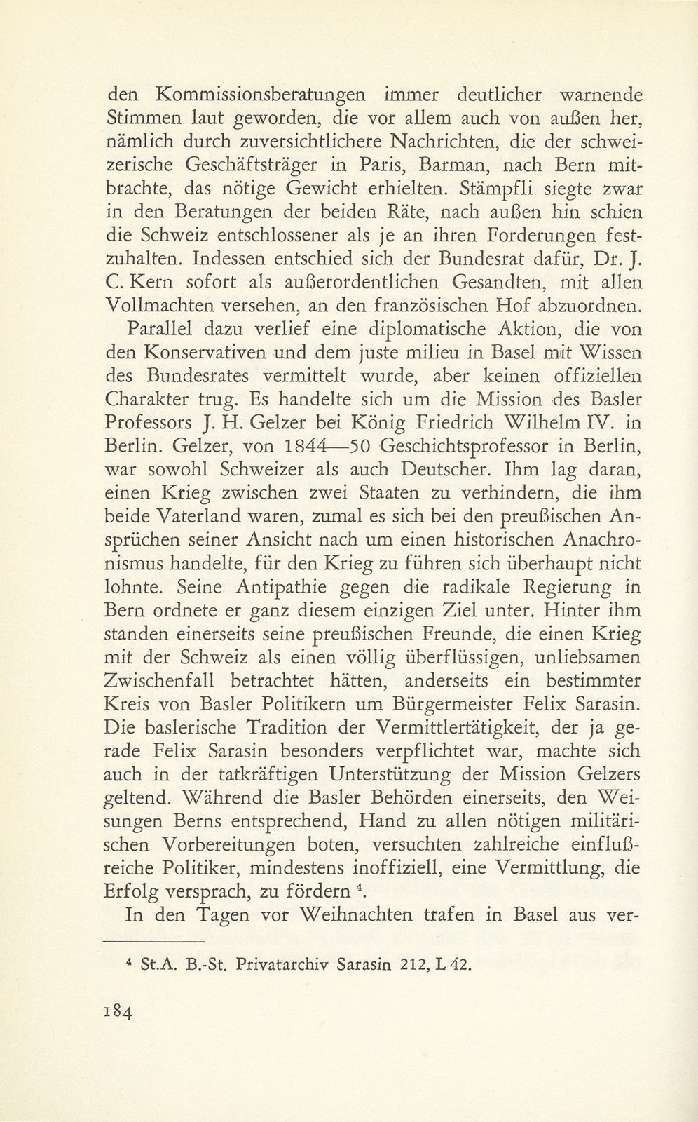 Der Neuenburger Handel (1856/57) und der Savoyerkonflikt (1860) in baslerischer Sicht – Seite 28