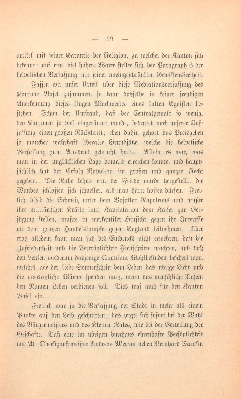 Zwei Basler Verfassungen aus dem Anfang unseres Jahrhunderts – Seite 19
