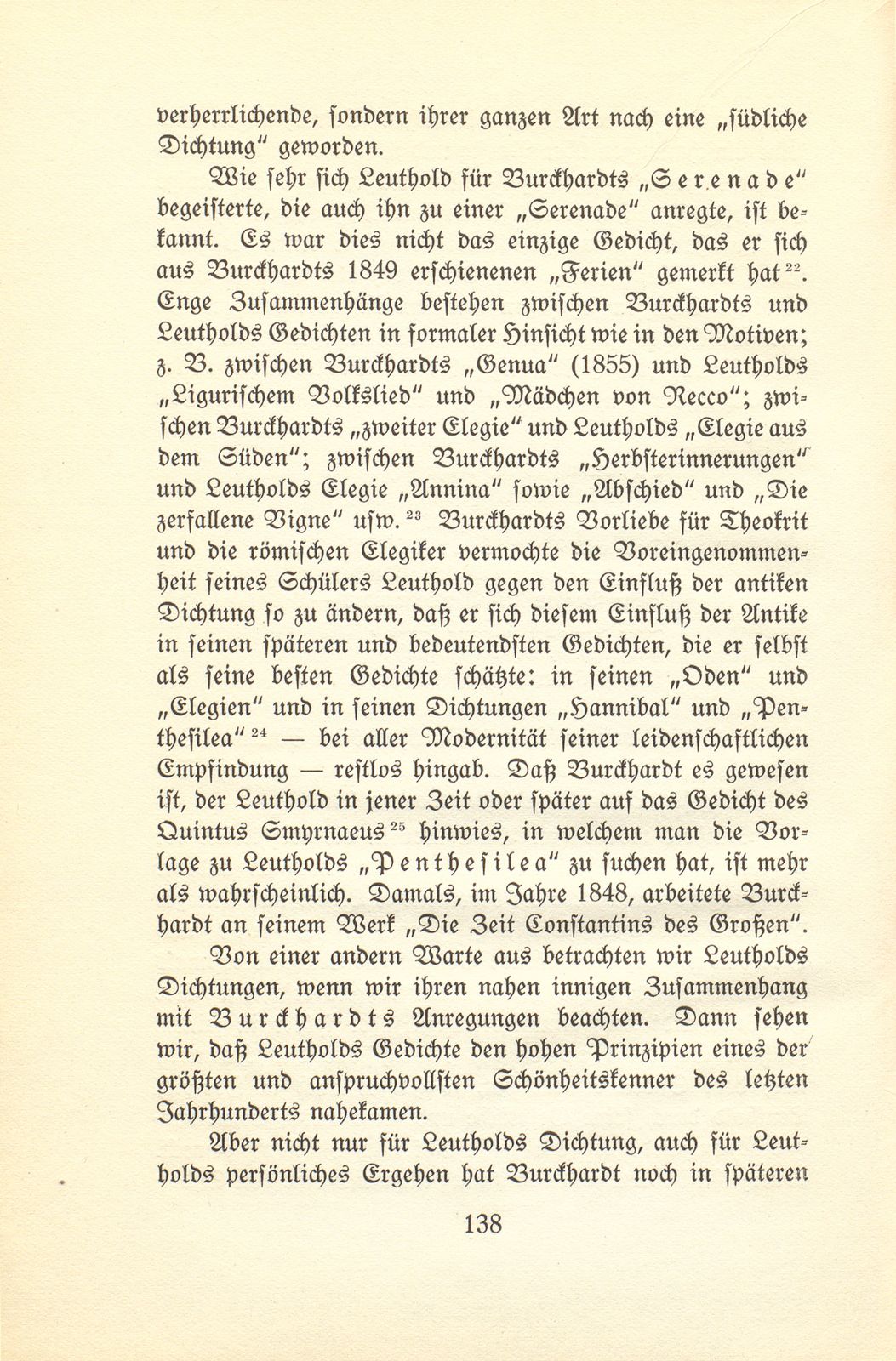 Der Dichter Heinrich Leuthold als Student an der Universität Basel – Seite 26