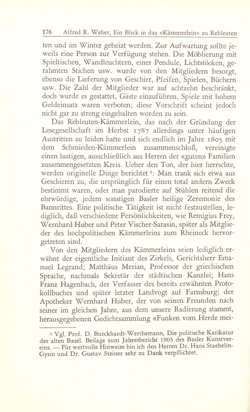 Ein Blick in das ‹Kämmerlein› zu Rebleuten – Seite 3