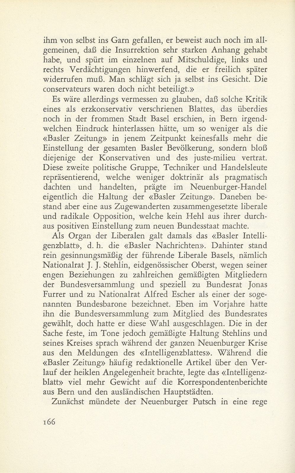 Der Neuenburger Handel (1856/57) und der Savoyerkonflikt (1860) in baslerischer Sicht – Seite 10