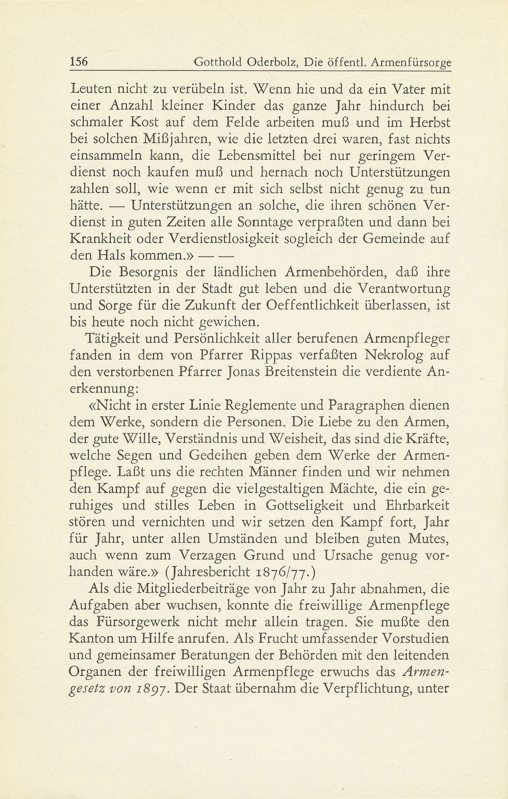 Die öffentliche Armenfürsorge der Niedergelassenen in Basel – Seite 15