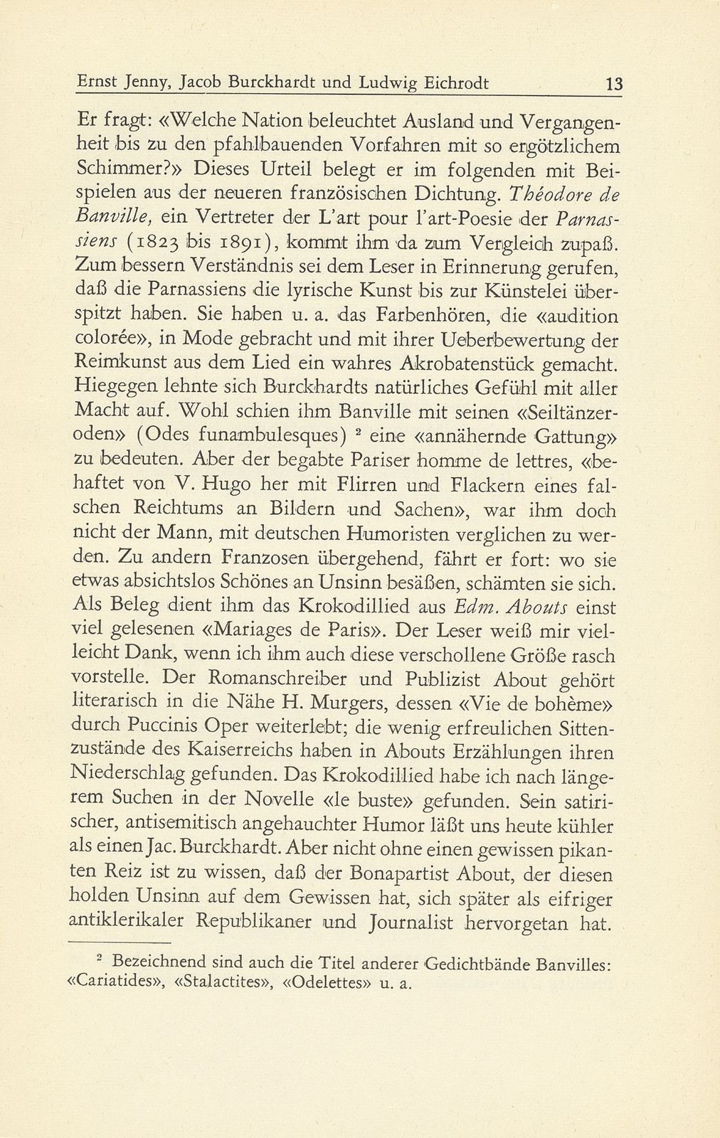 Jacob Burckhardt und Ludwig Eichrodt, der Erfinder des Biedermeier – Seite 7