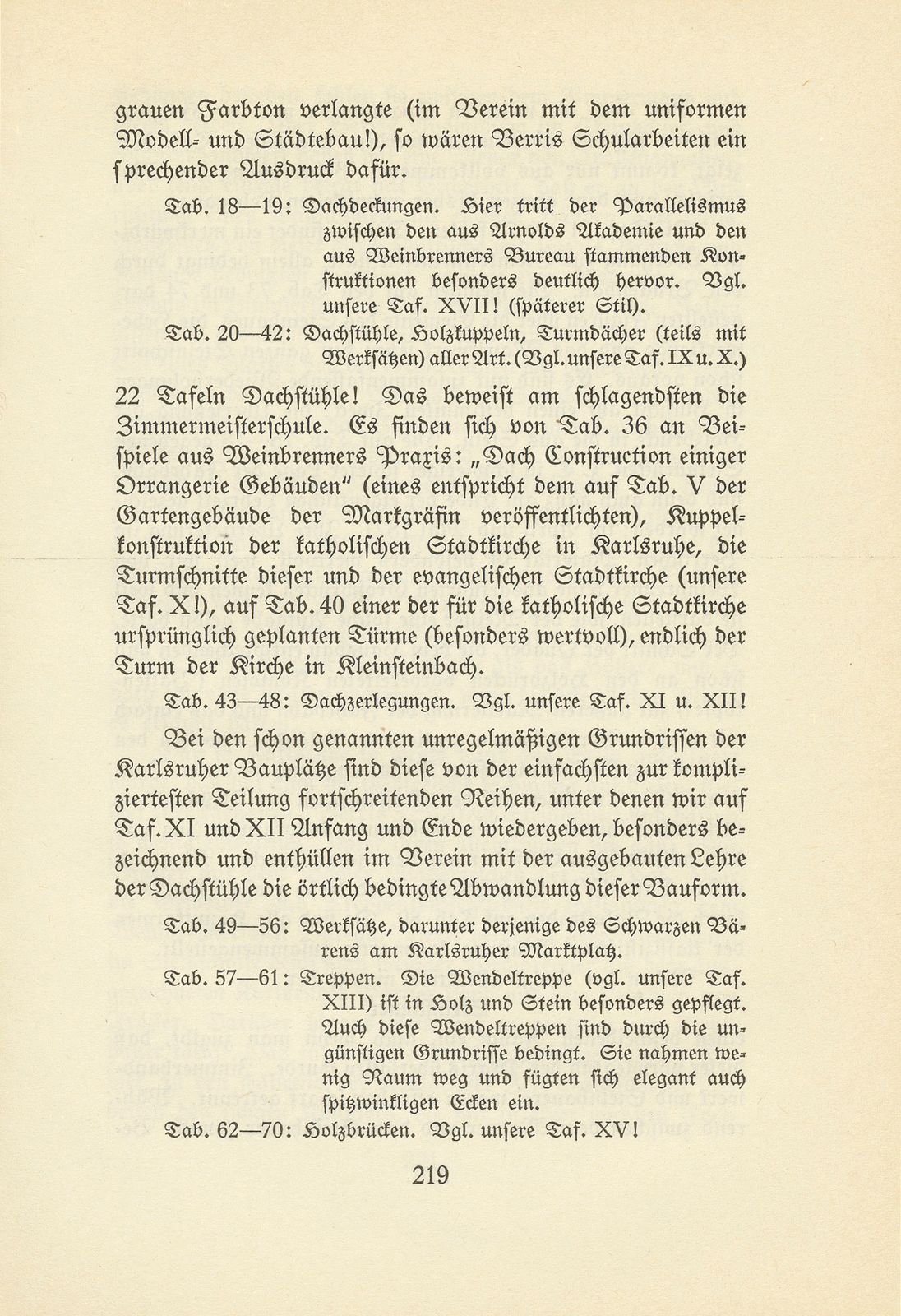 Melchior Berri. (Ein Beitrag zur Kultur des Spätklassizismus.) – Seite 43