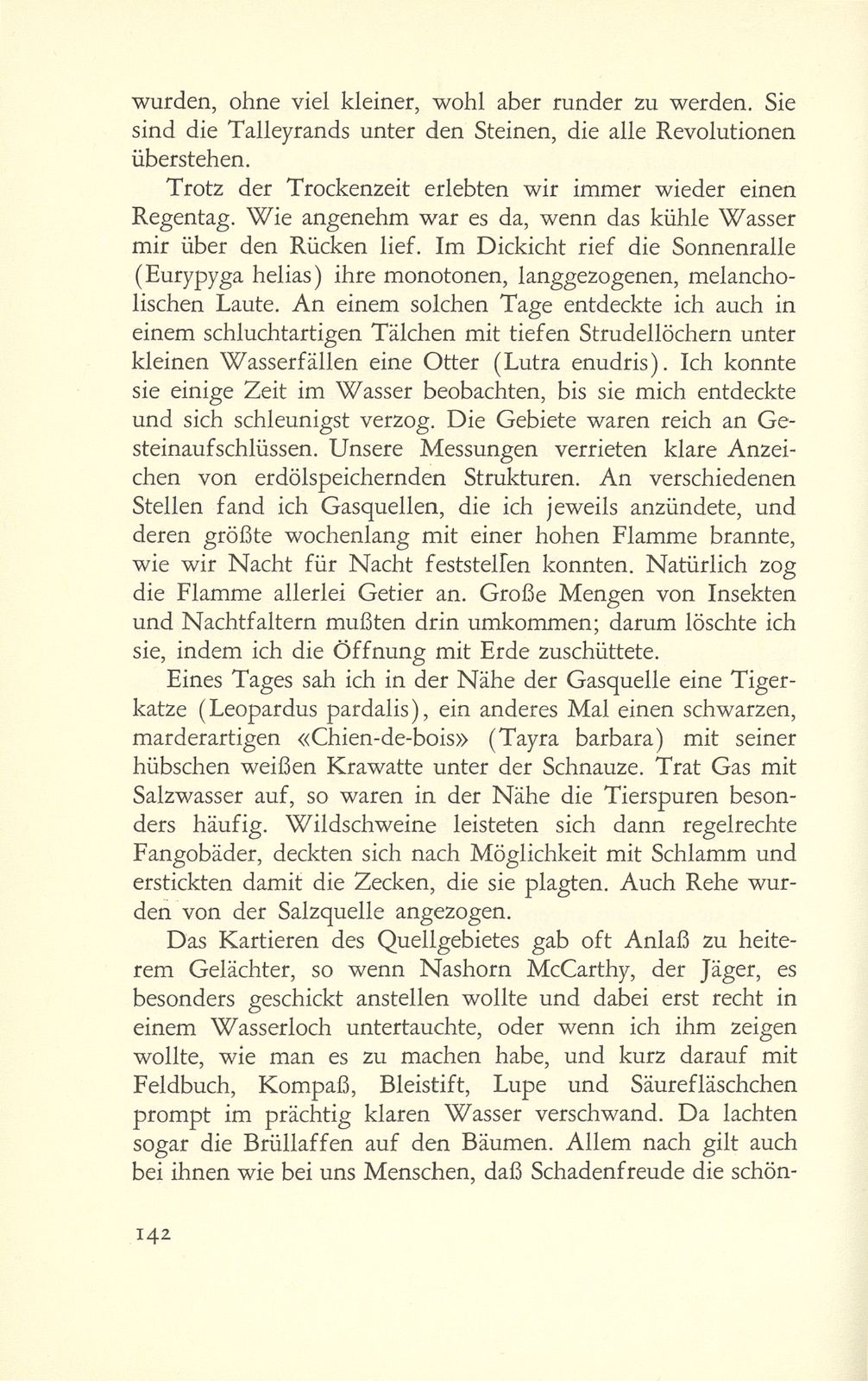 Erste Erlebnisse eines Basler Petroleumgeologen – Seite 34