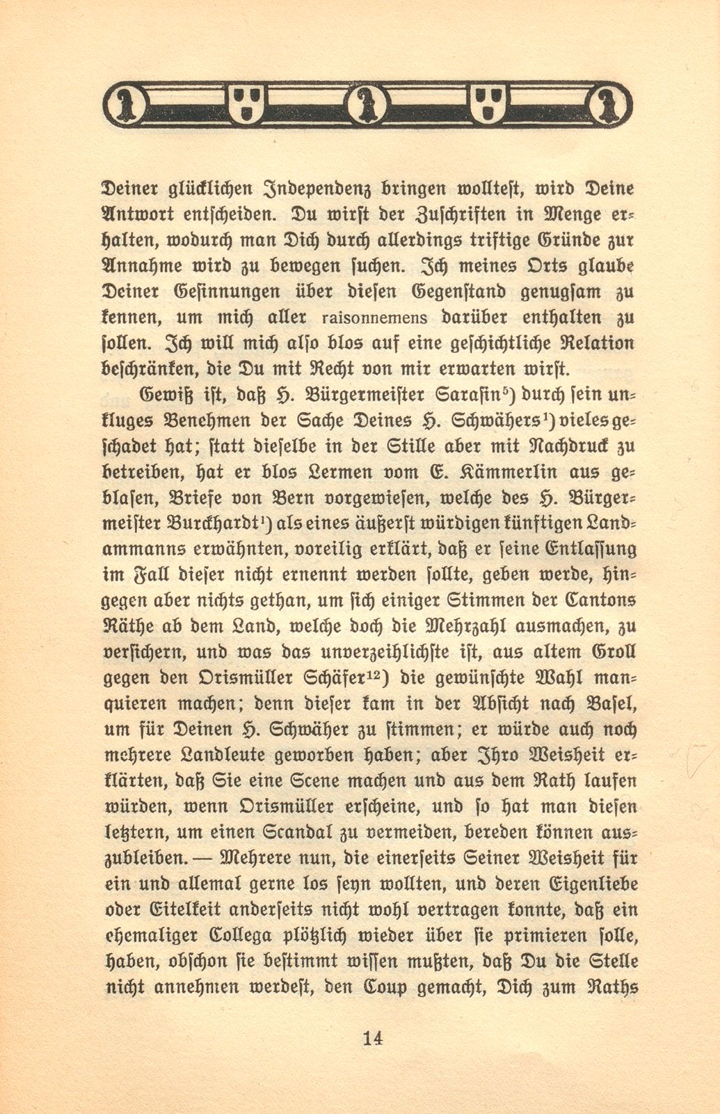 Die Bürgermeisterwahl im Jahre 1811 – Seite 14