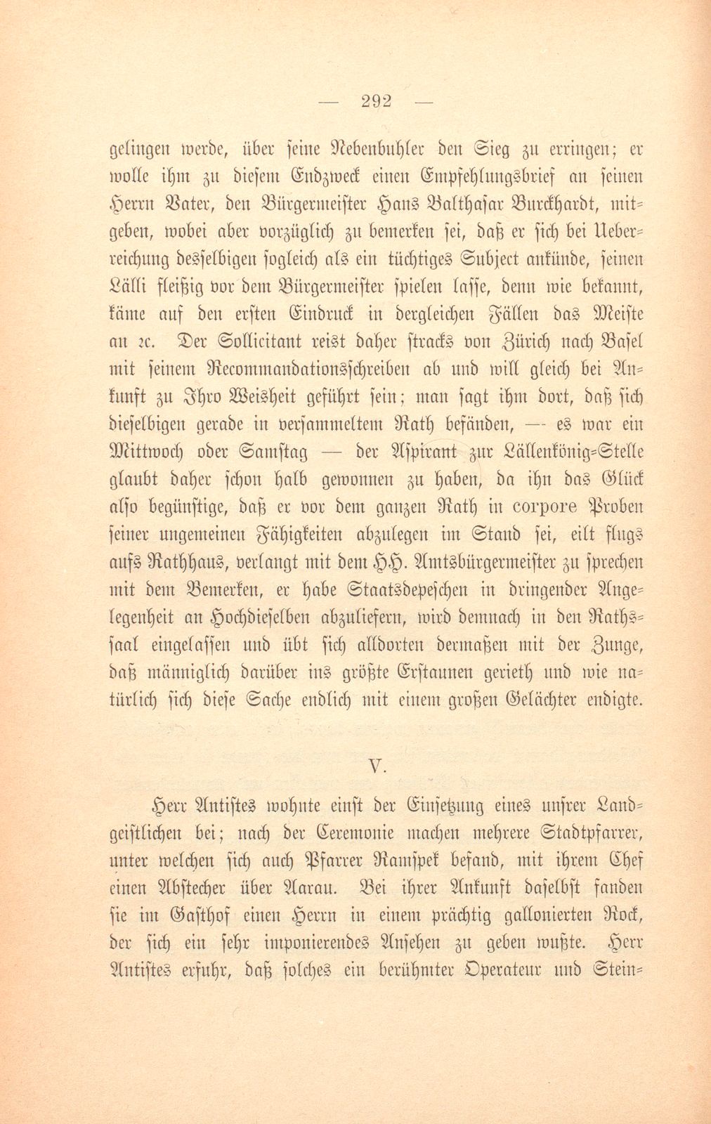 Anekdoten von Antistes Hieronymus Burckhardt – Seite 7