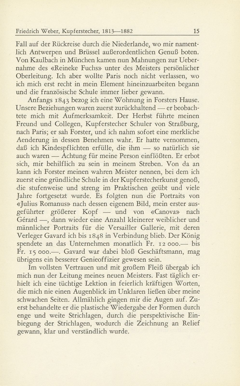 Friedrich Weber, Kupferstecher, 1813-1882. Sein Lebensgang – von ihm selbst erzählt – Seite 9