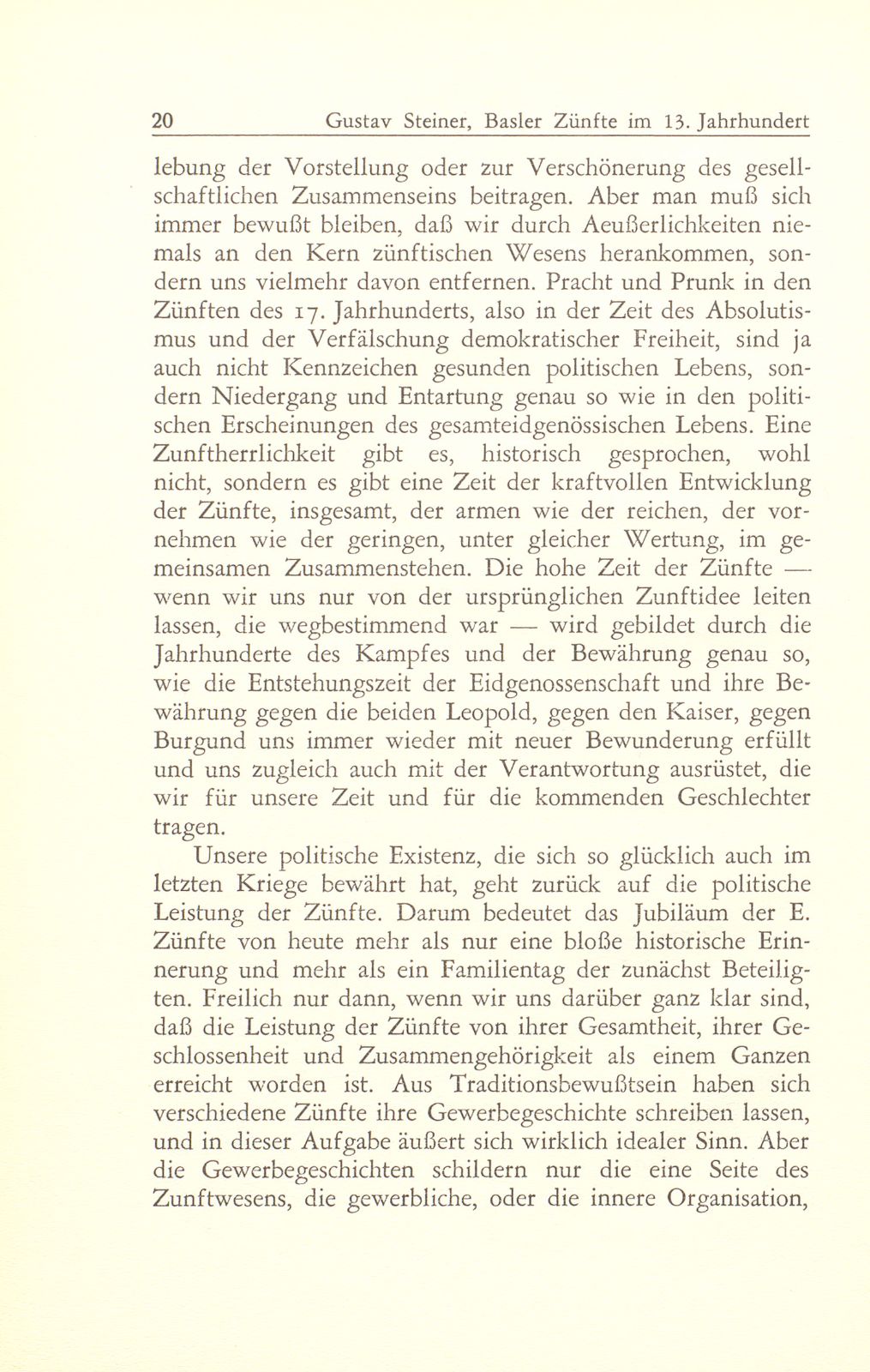 Entstehung und Charakter der Basler Zünfte im 13. Jahrhundert – Seite 4