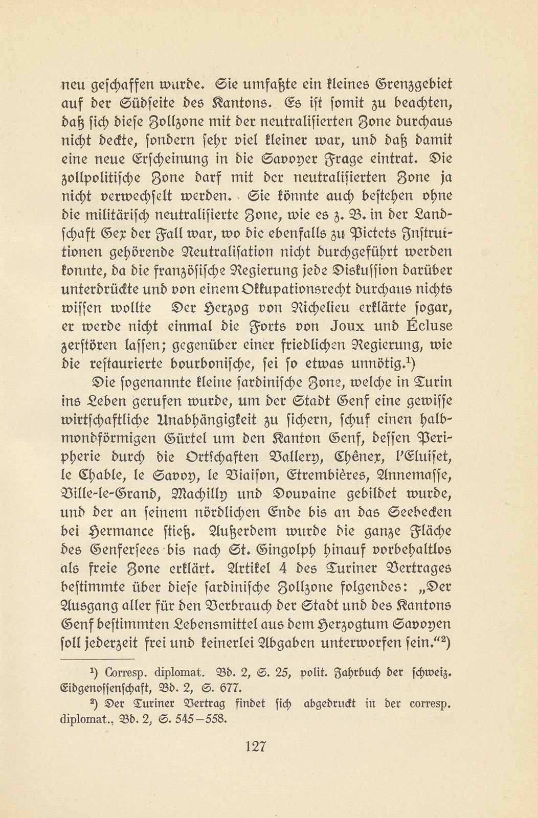 Zur Geschichte der Zonen von Gex und von Hochsavoyen – Seite 41