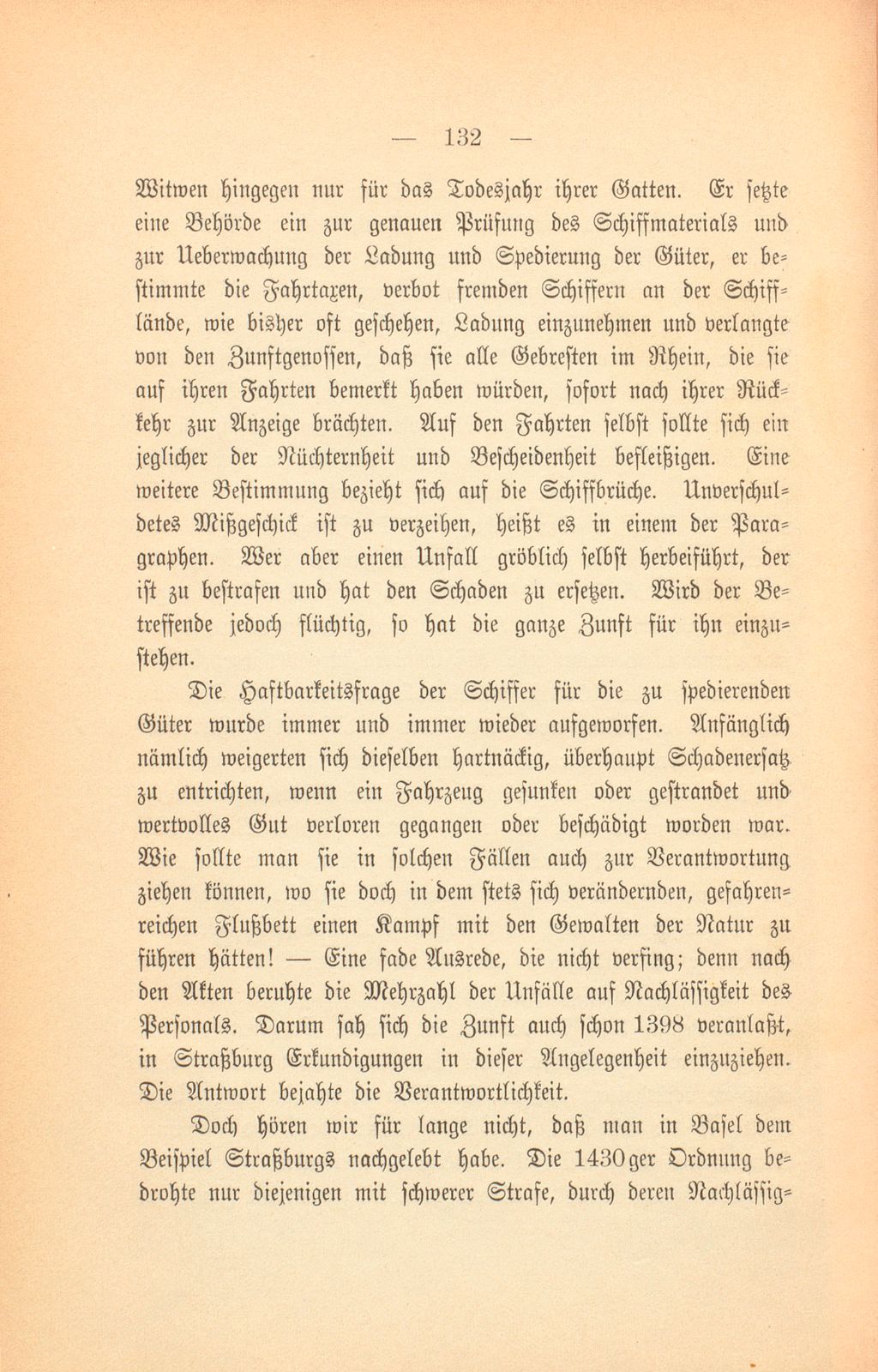 Zur Geschichte der Basler Rheinschiffahrt und der Schiffleutenzunft – Seite 22