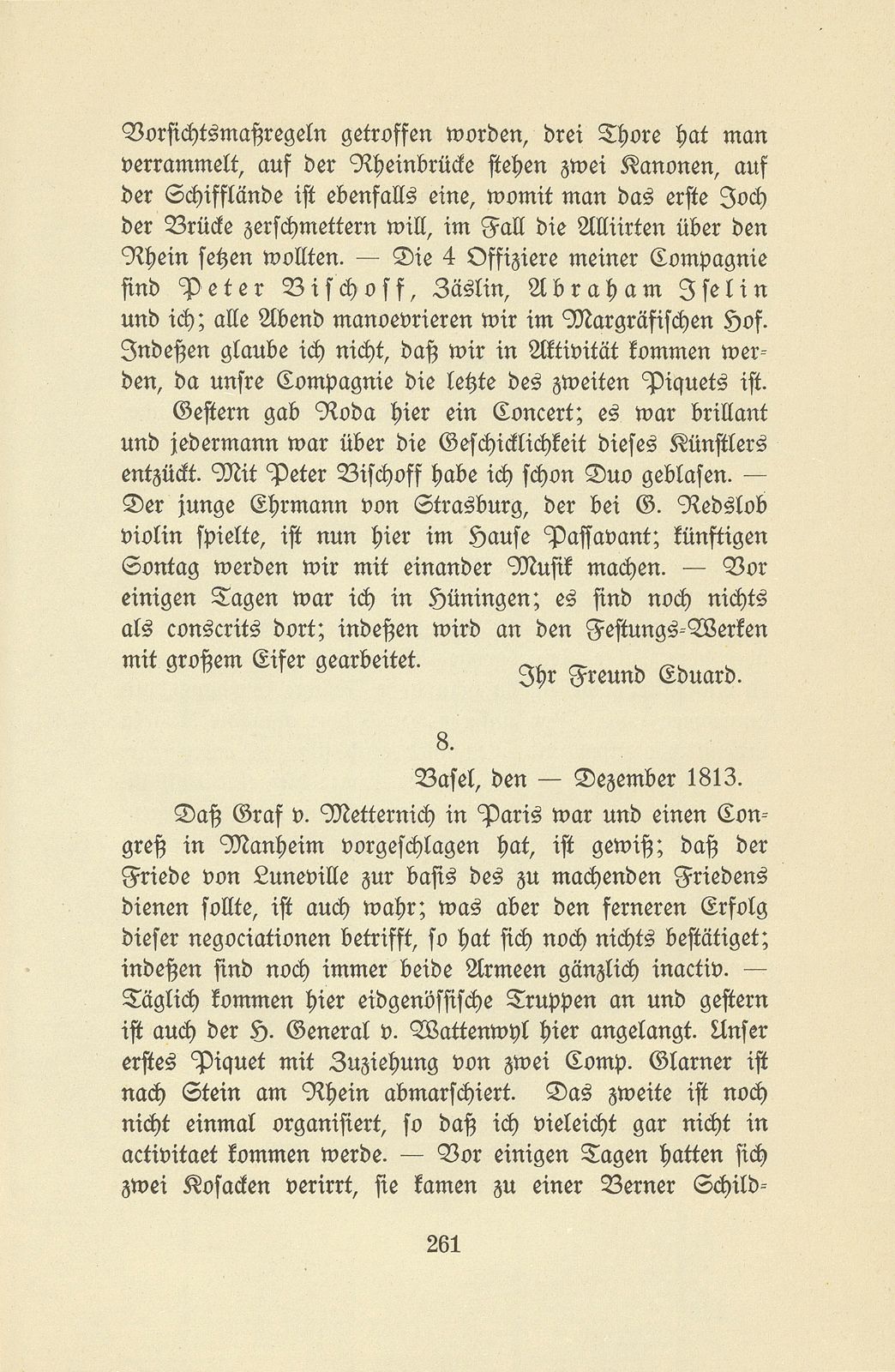 Aus den Briefen eines Baslers vor hundert Jahren [Ed. Ochs-His-La Roche] – Seite 13