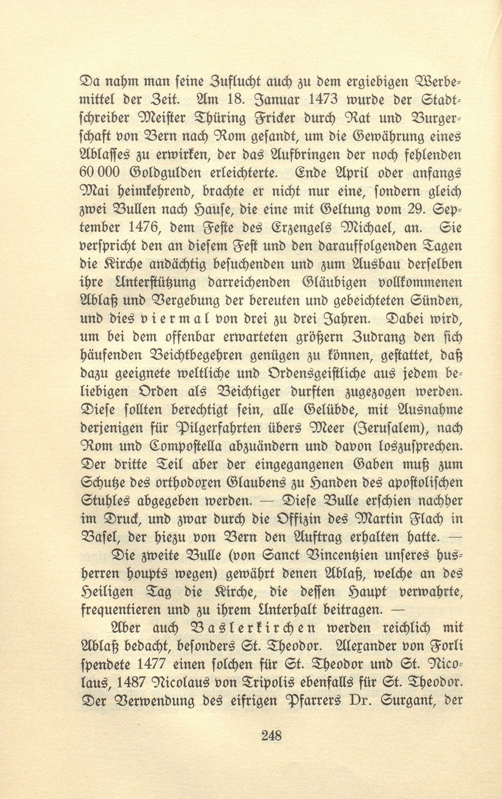 Ablassbrief von Anno 1517 zu Gunsten des Jakobusaltars in St. Leonhard – Seite 4