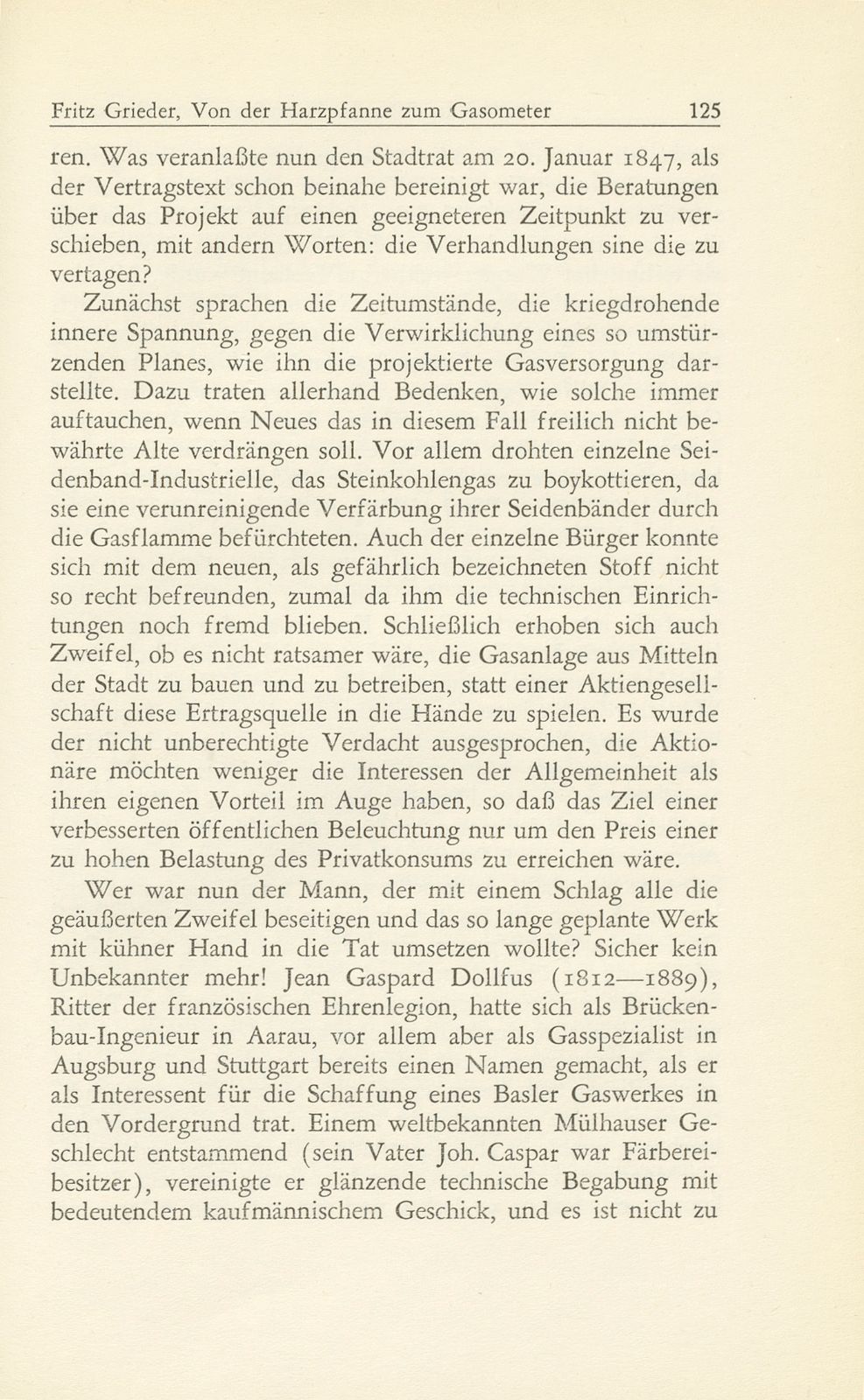 Von der Harzpfanne zum Gasometer (100 Jahre Basler Gasversorgung) – Seite 5