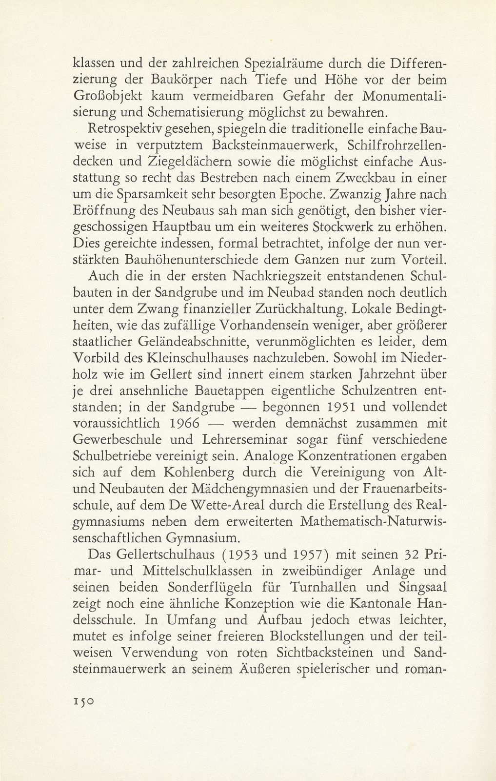 Zum Basler Schulhausbau der letzten 25 Jahre – Seite 3