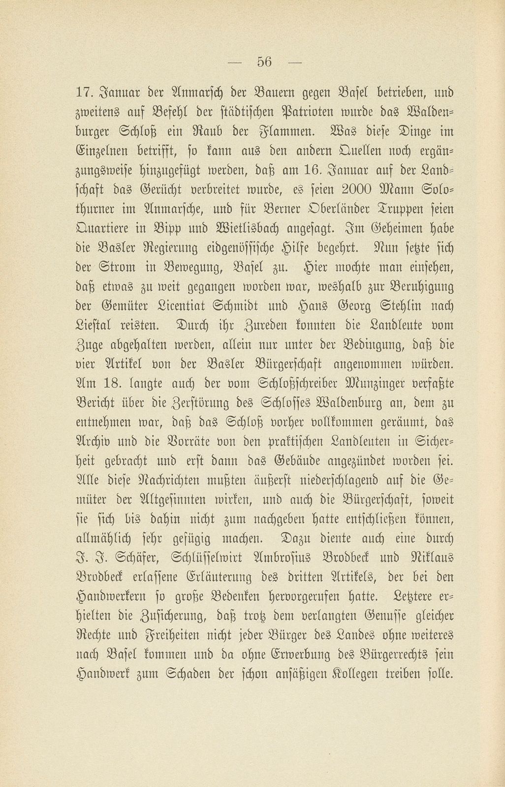 Die Revolution zu Basel im Jahre 1798 – Seite 60