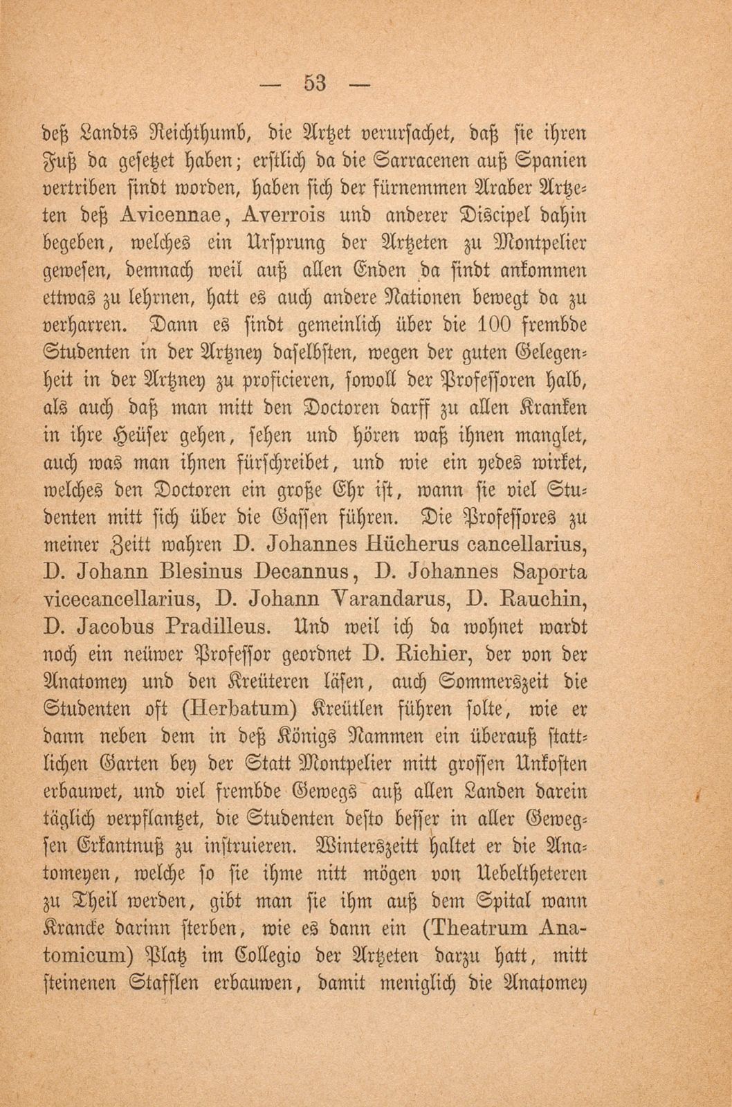 Beschreibung Thomä Platters Reyssen, die er von Basell auss in Franckreich gethan hatt anno 1595 – Seite 41