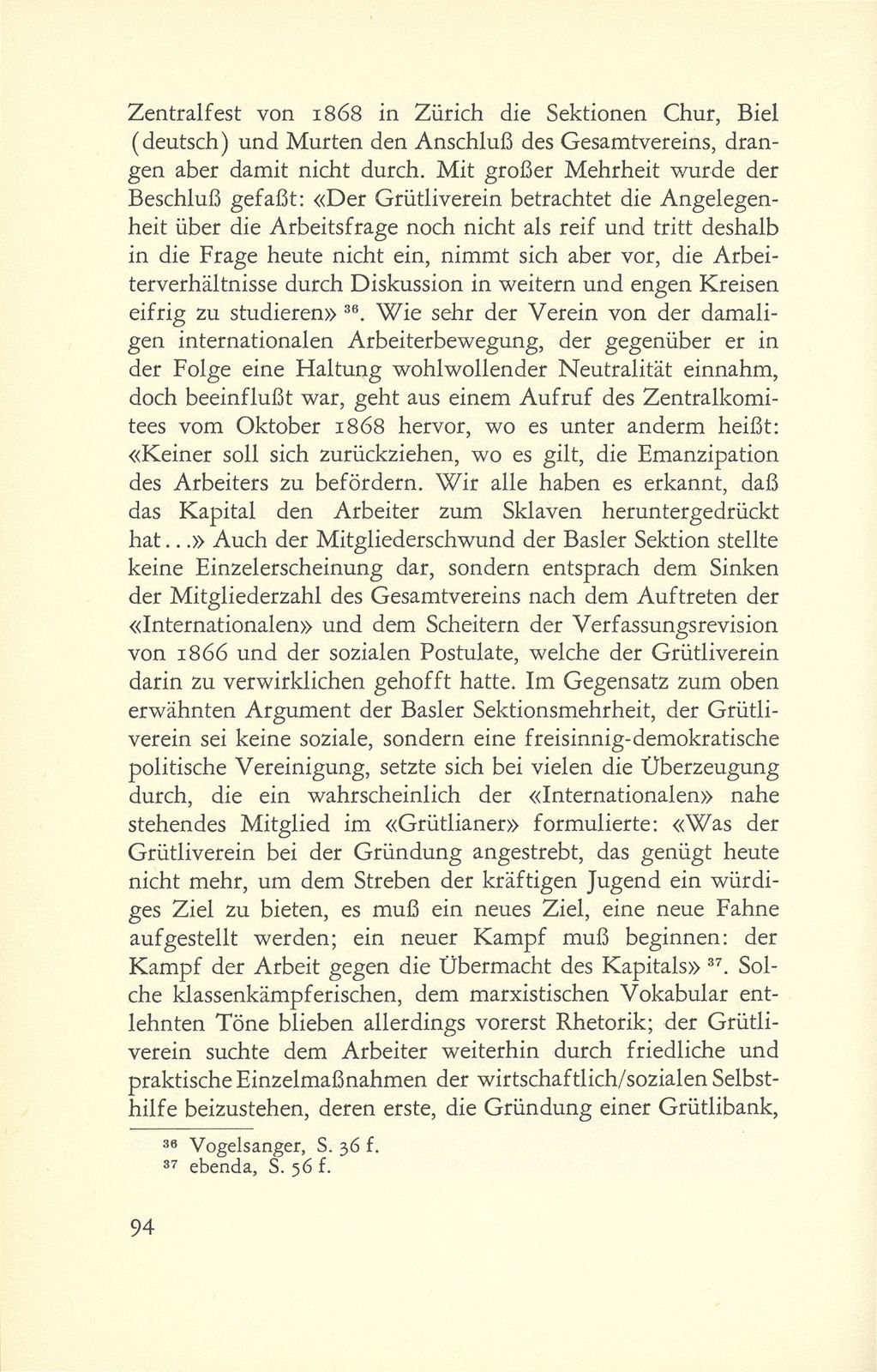 Die drei ersten Jahrzehnte des Basler Grütlivereins – Seite 18