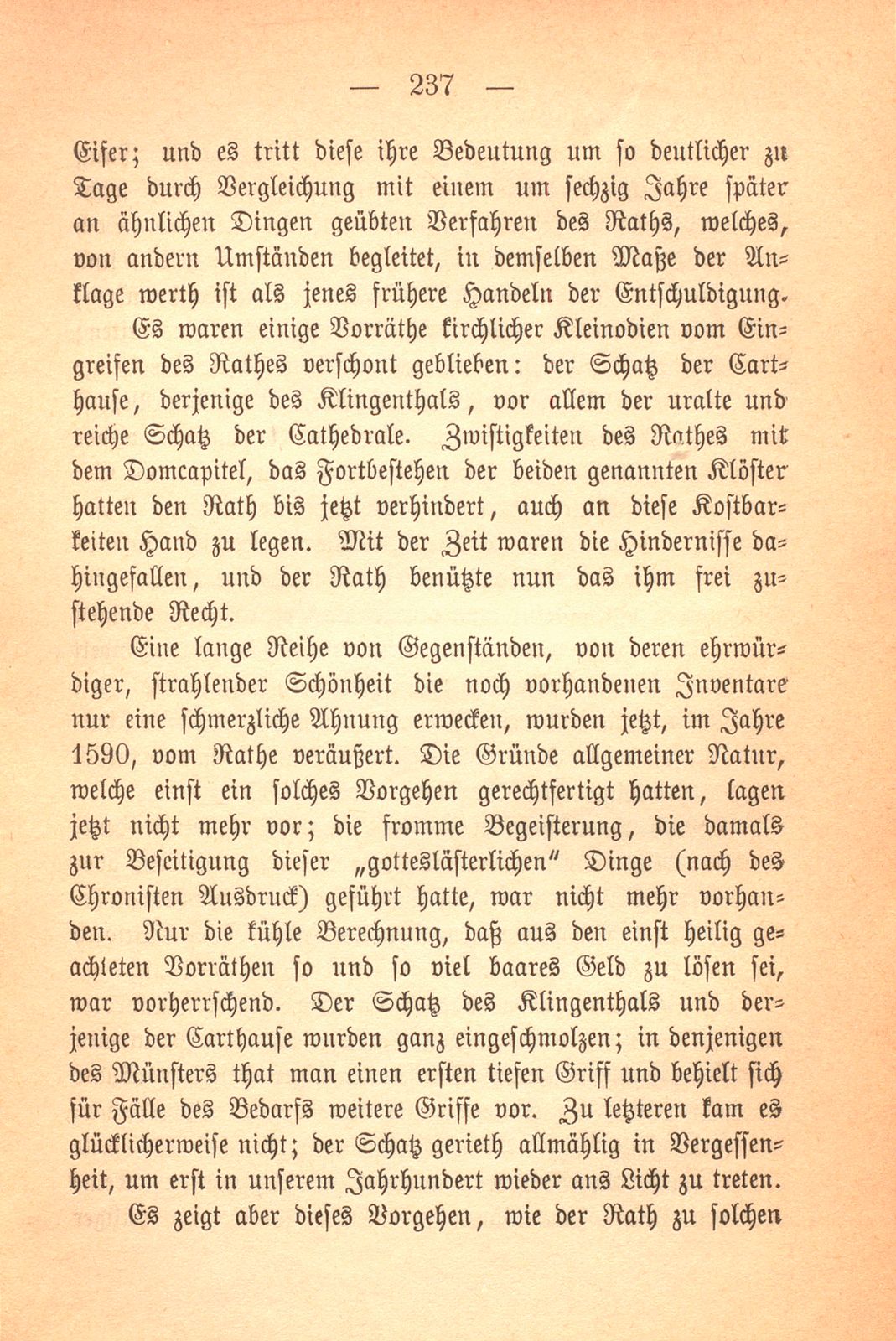 Die Erhaltung vaterländischer Alterthümer in Basel – Seite 13