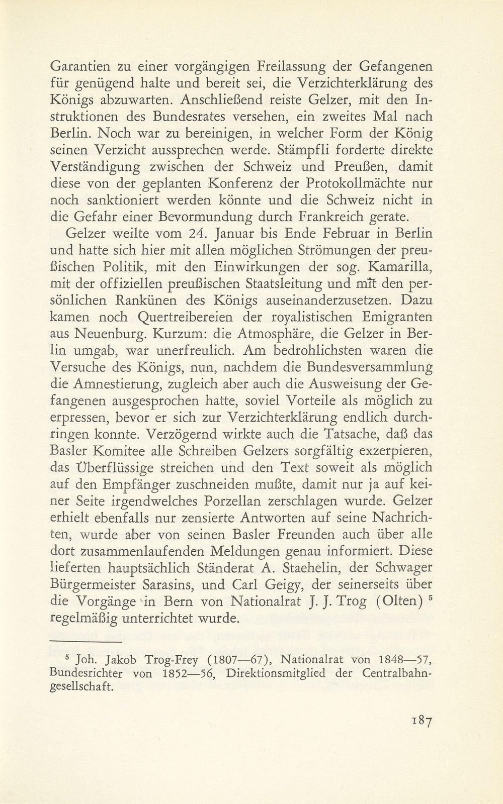 Der Neuenburger Handel (1856/57) und der Savoyerkonflikt (1860) in baslerischer Sicht – Seite 31