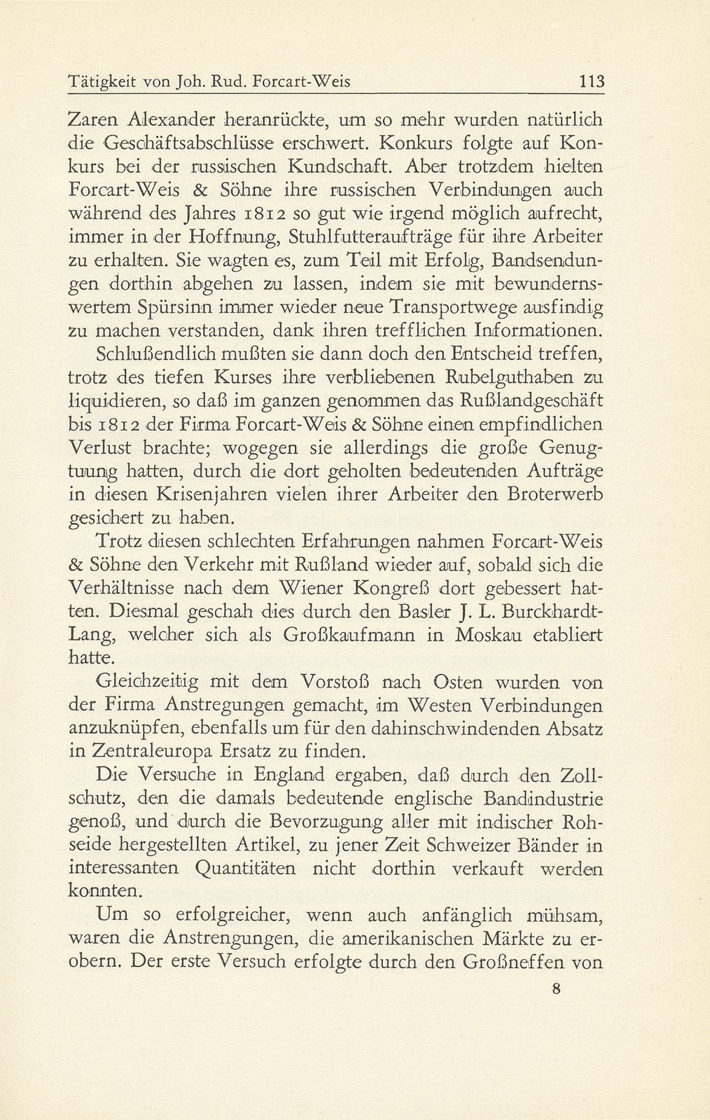 Die geschäftliche Tätigkeit von Johann Rudolf Forcart-Weis 1749-1834 – Seite 12