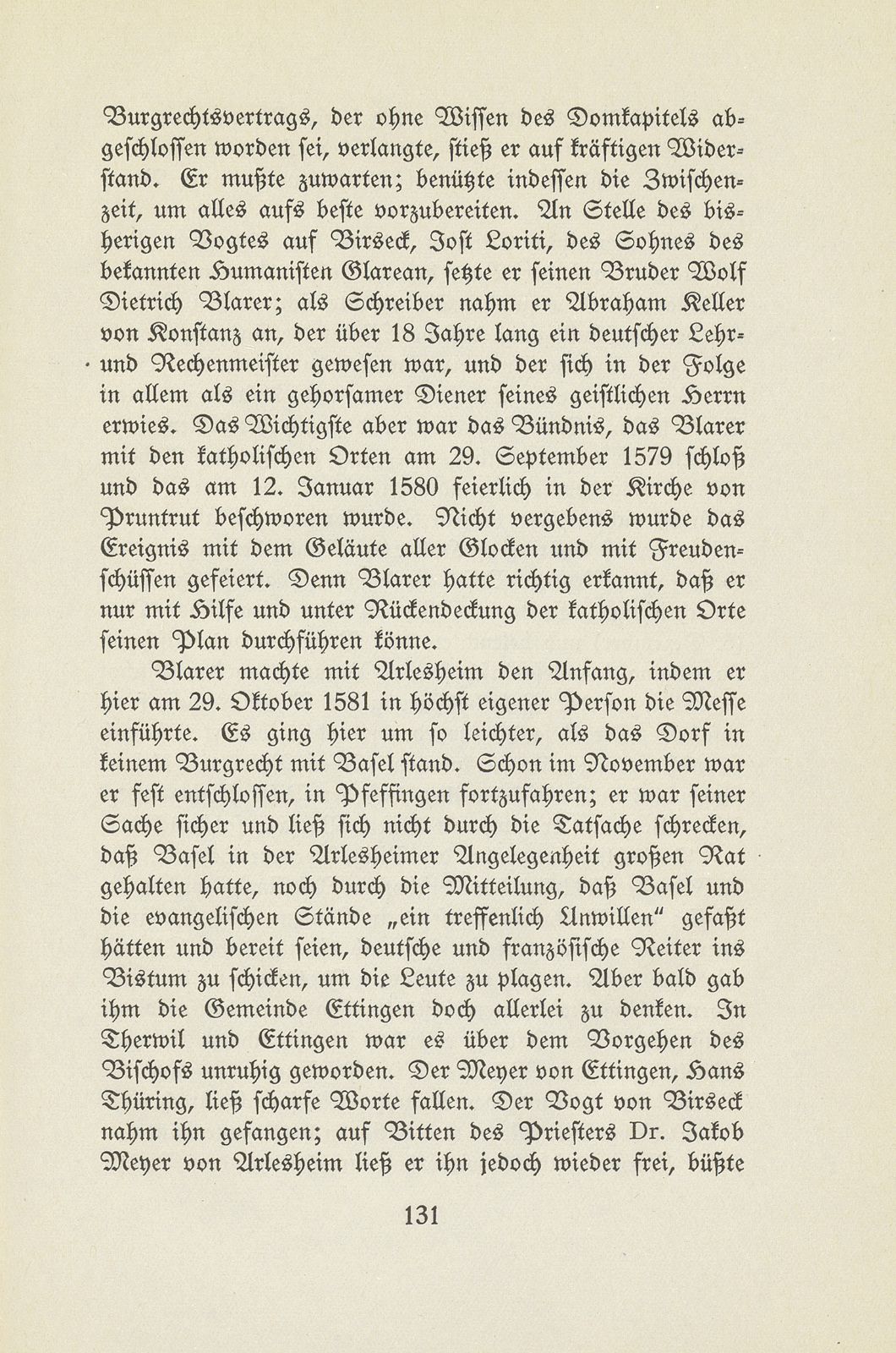 Therwil und Ettingen in der Zeit der Reformation und Gegenreformation – Seite 25