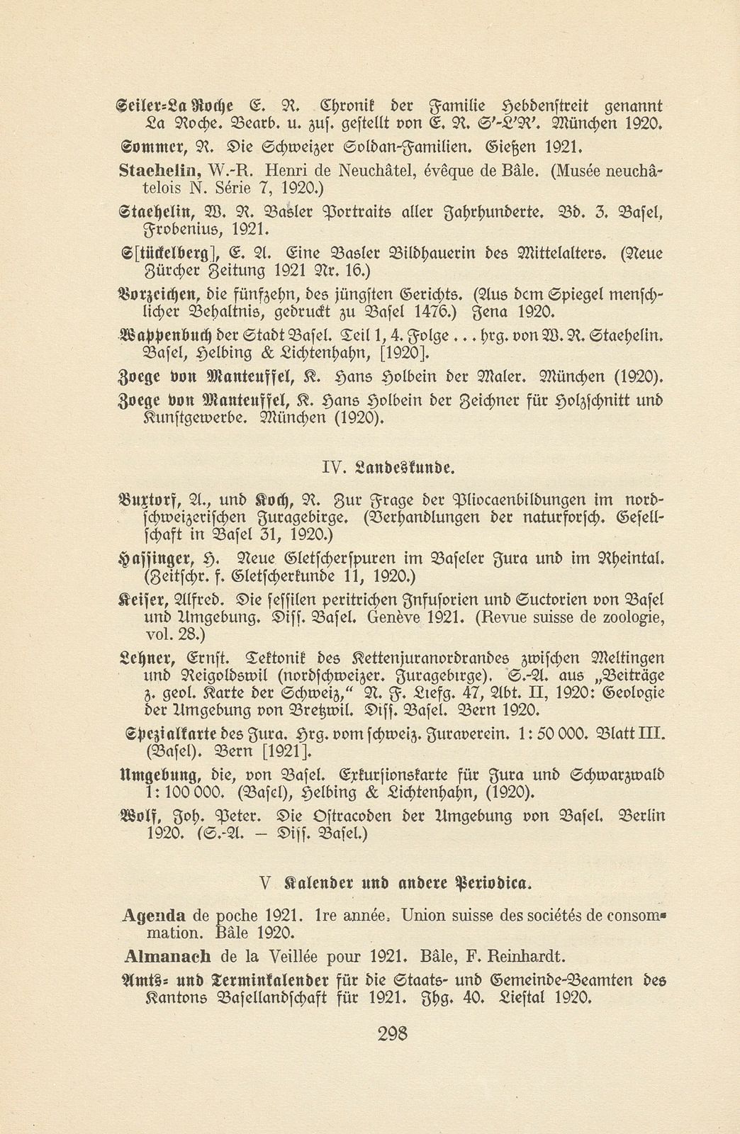 Basler Bibliographie 1921 – Seite 6