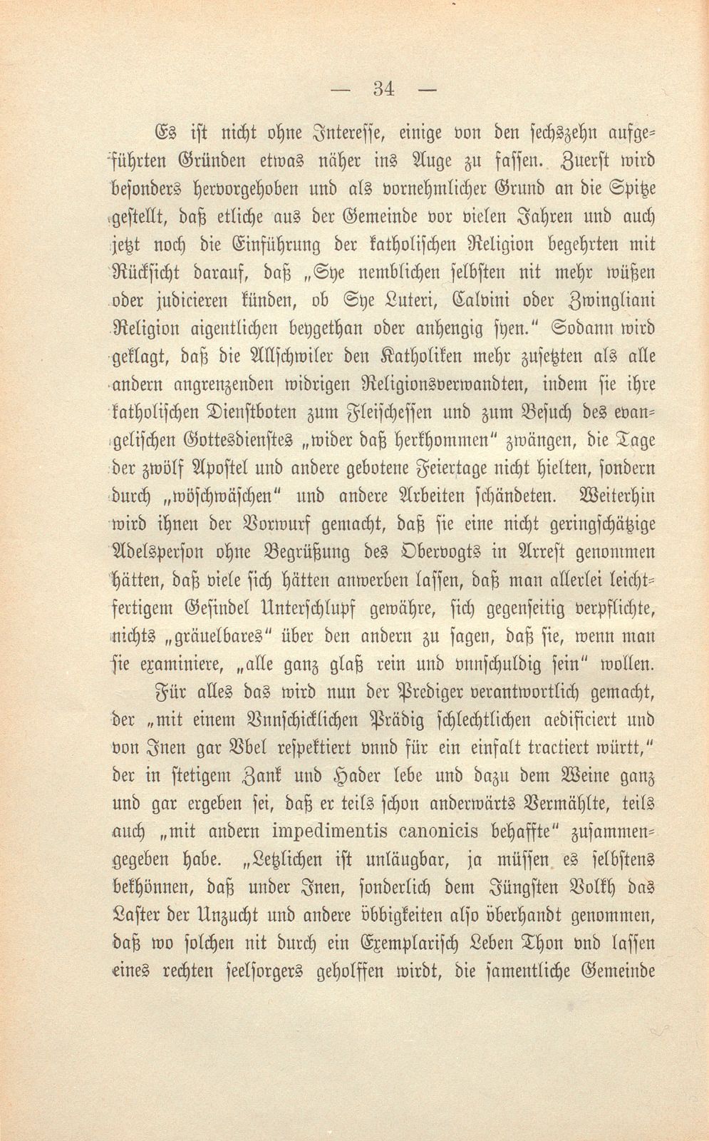 Der Abschluss der Gegenreformation im Birseck – Seite 9