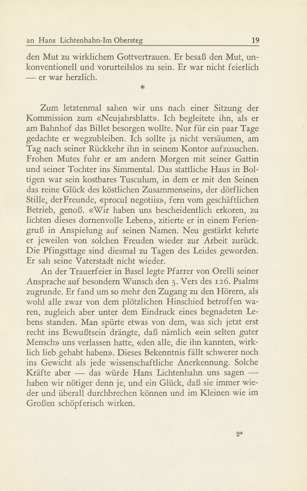 Zur Erinnerung an Hans Lichtenhahn-Im Obersteg – Seite 11