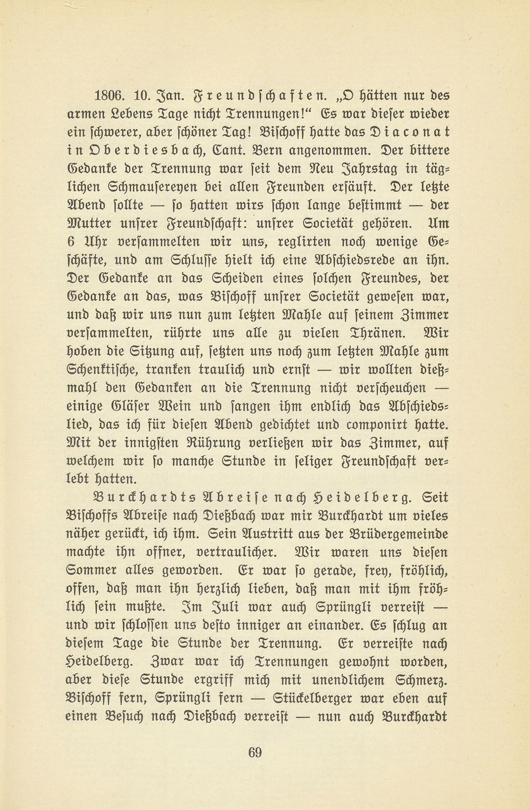 Aus den Aufzeichnungen von Pfarrer Daniel Kraus 1786-1846 – Seite 16