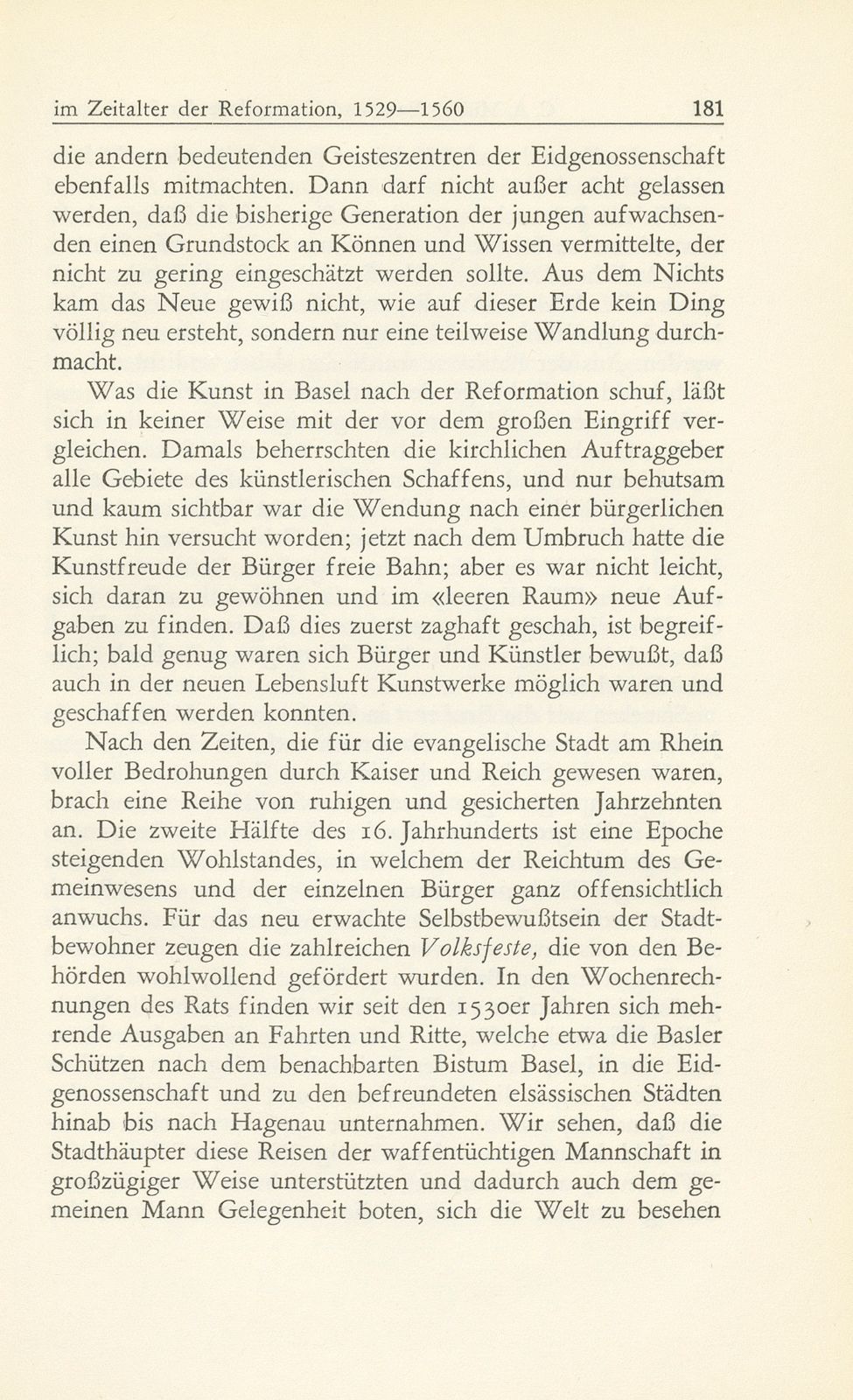 Bau- und Kunstpflege der Stadt Basel im Zeitalter der Reformation, 1529-1560 – Seite 49