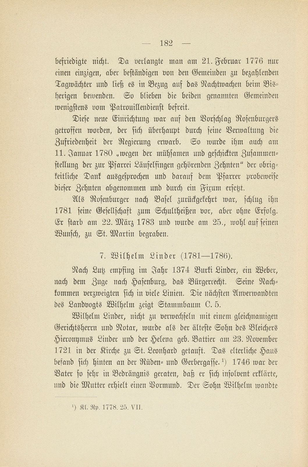 Stadt und Landschaft Basel in der zweiten Hälfte des 18. Jahrhunderts – Seite 59