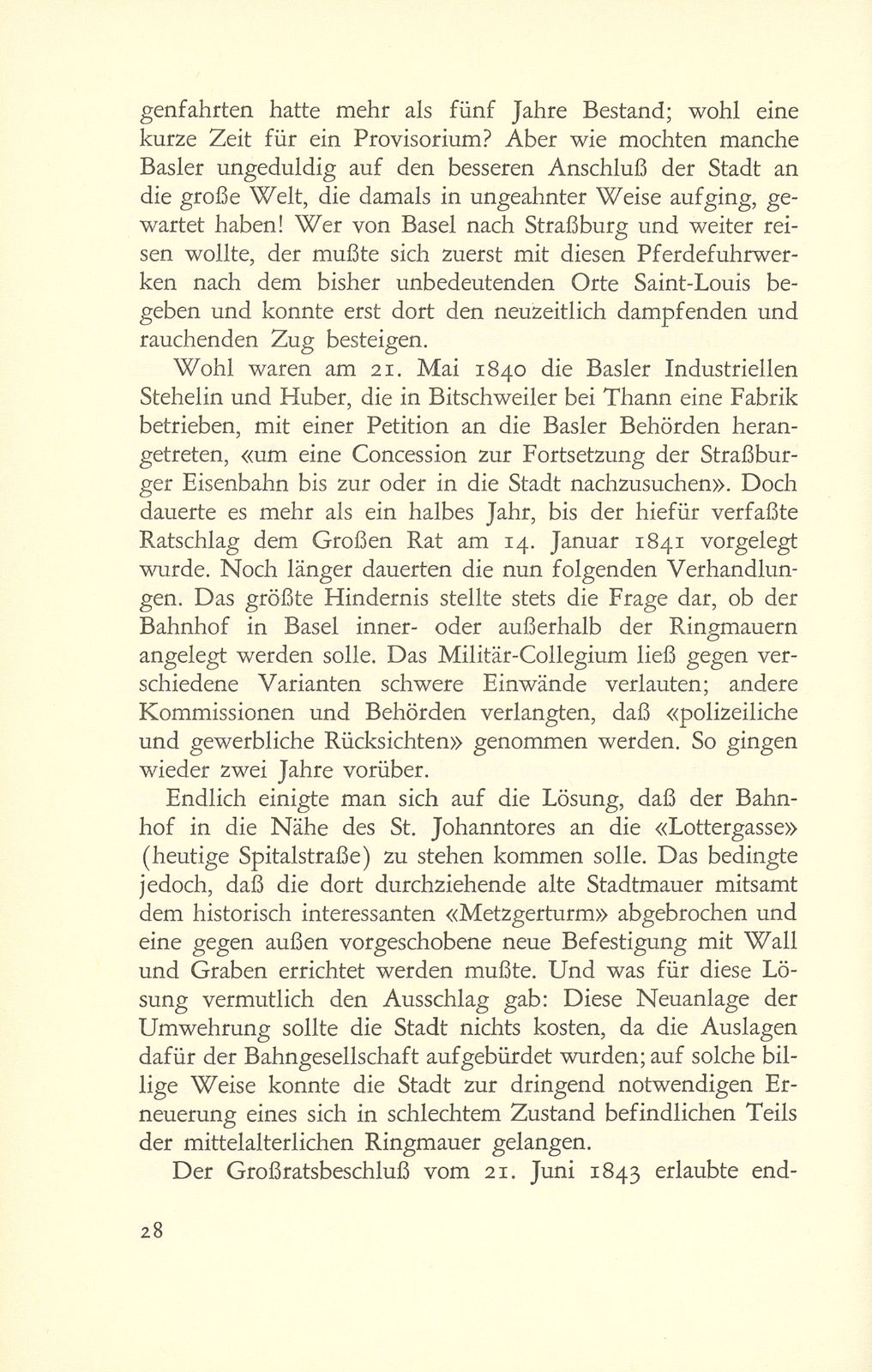 Die Basler Torsperren im 19. Jahrhundert – Seite 24