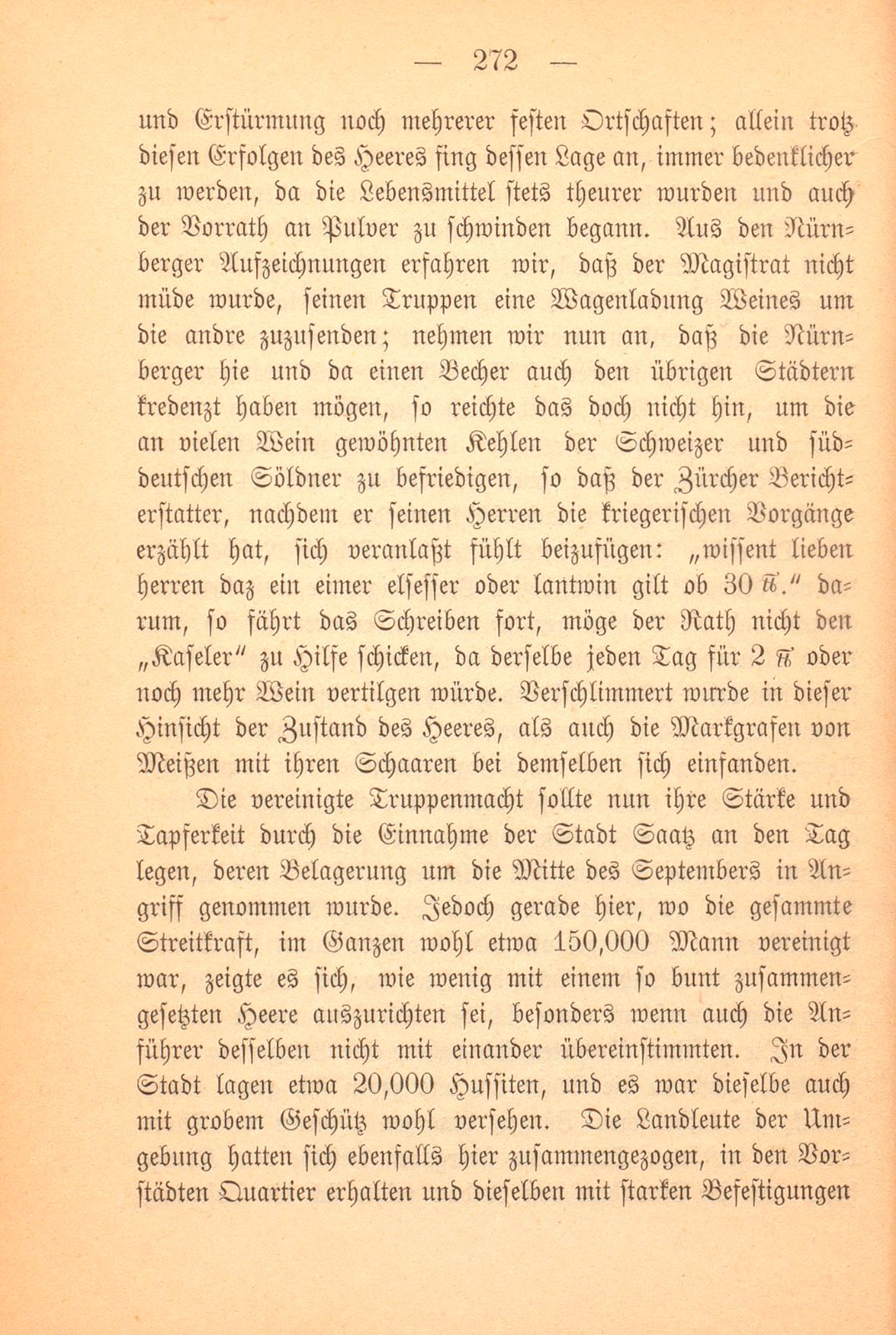 Der Antheil Basels an dem Hussitenkrieg von 1421 – Seite 13