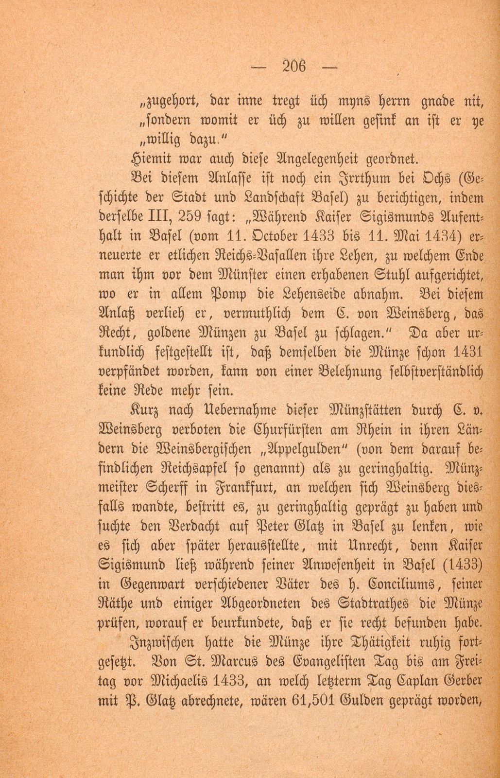 Zur Geschichte der Reichsmünzstätte zu Basel – Seite 5