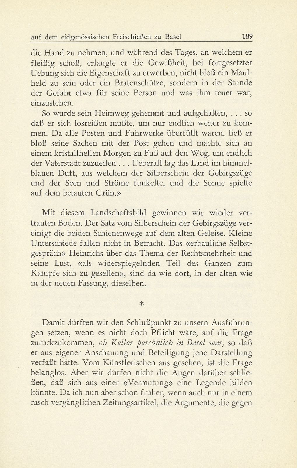 Der grüne Heinrich auf dem eidgenössischen Freischiessen zu Basel im Jahre 1844 – Seite 30