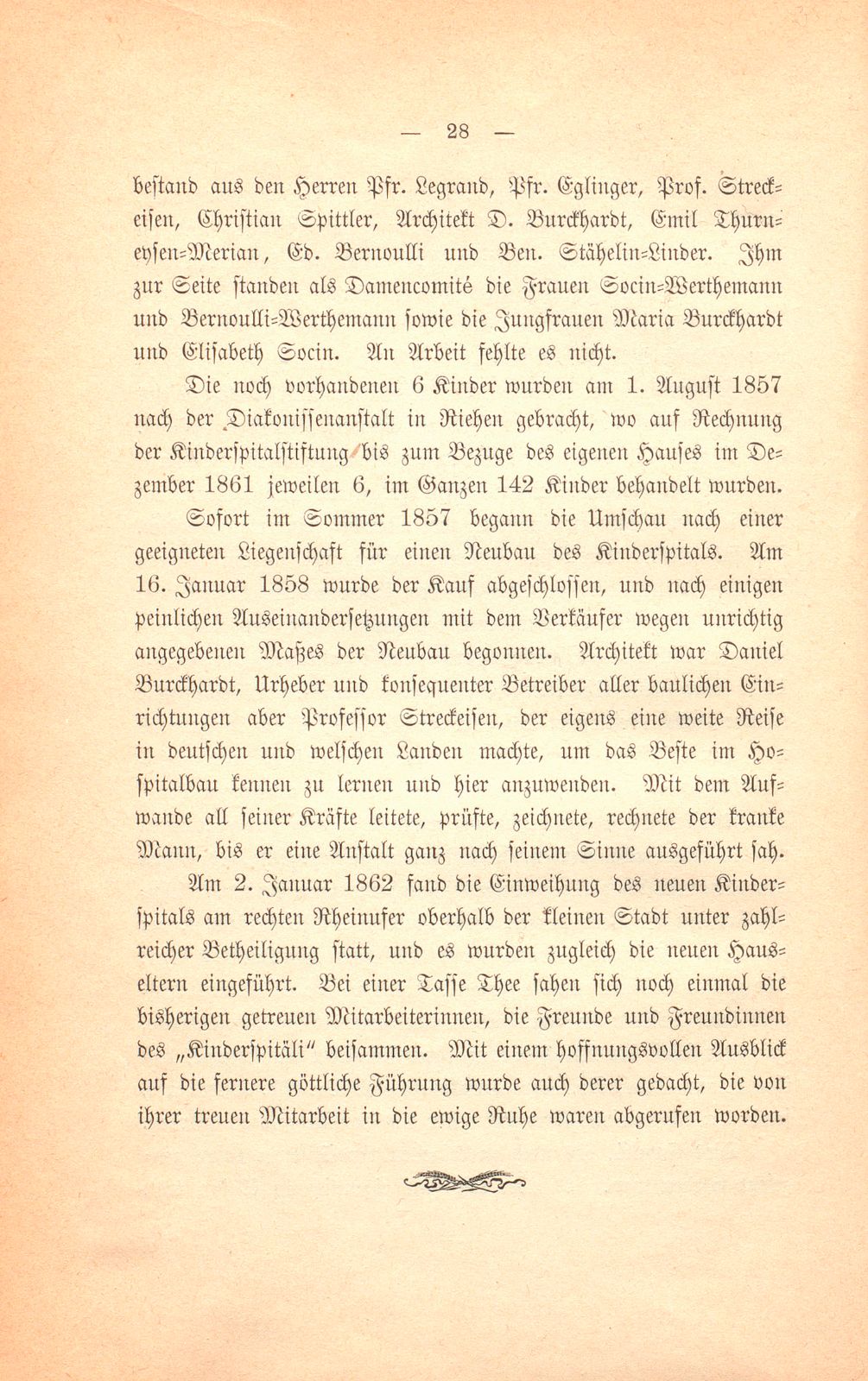 Die Anfänge des Basler Kinderspitals – Seite 19