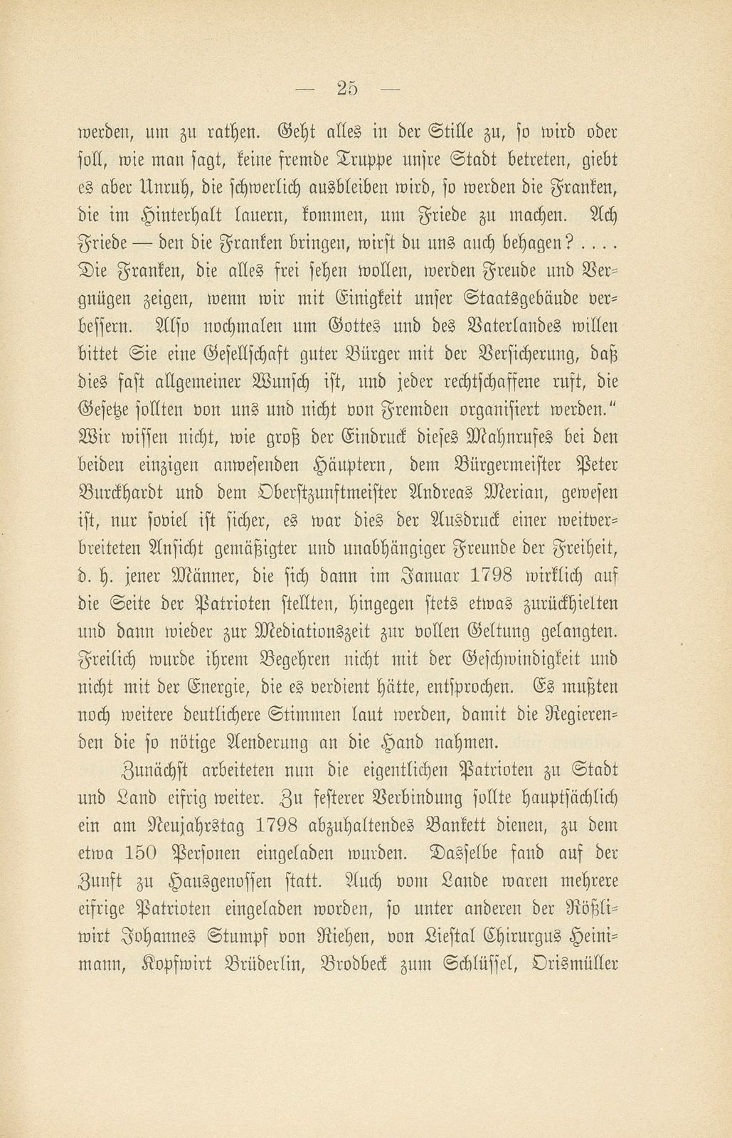 Die Revolution zu Basel im Jahre 1798 – Seite 27