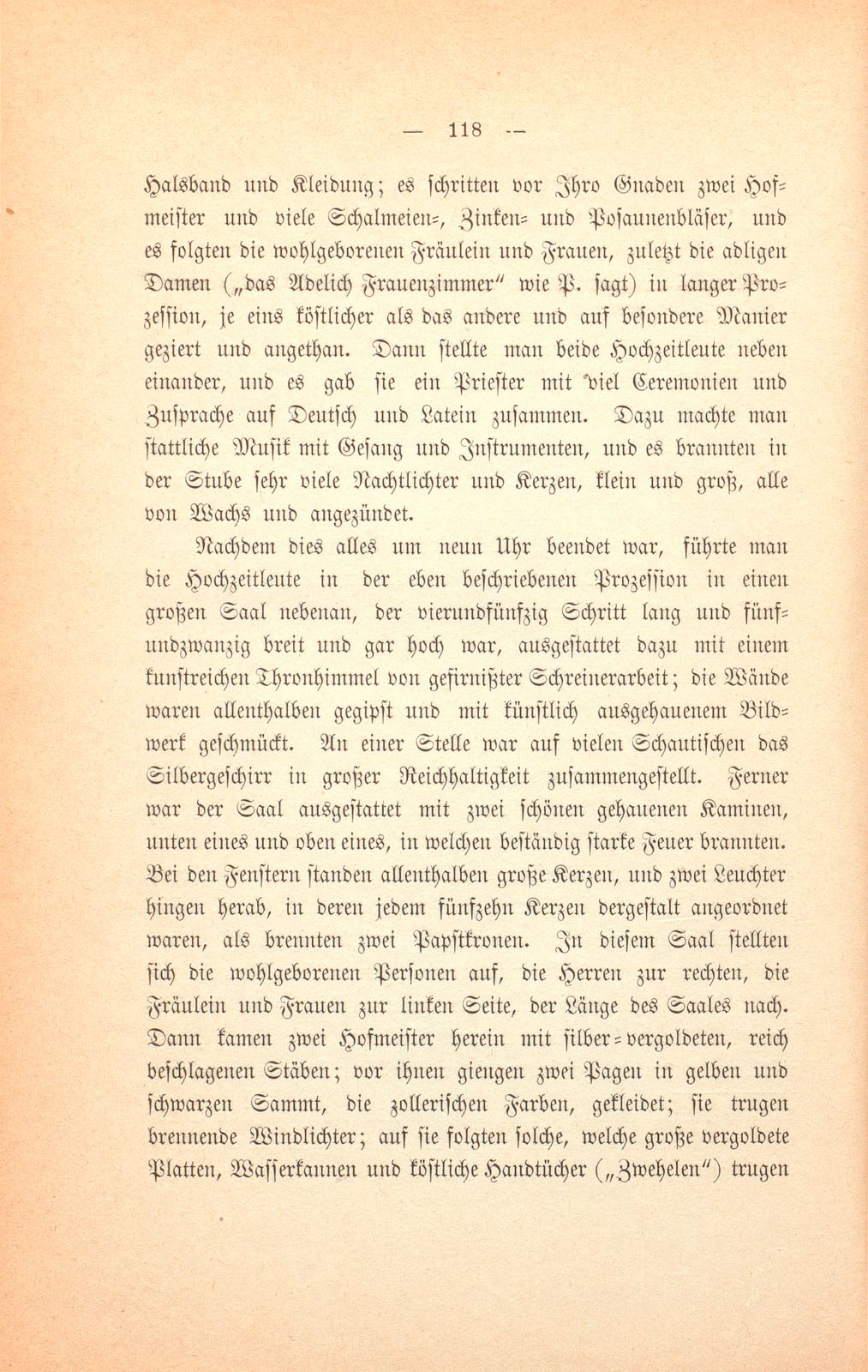 Felix Platters Schilderung der Reise des Markgrafen Georg Friedrich zu Baden und Hochberg – Seite 15