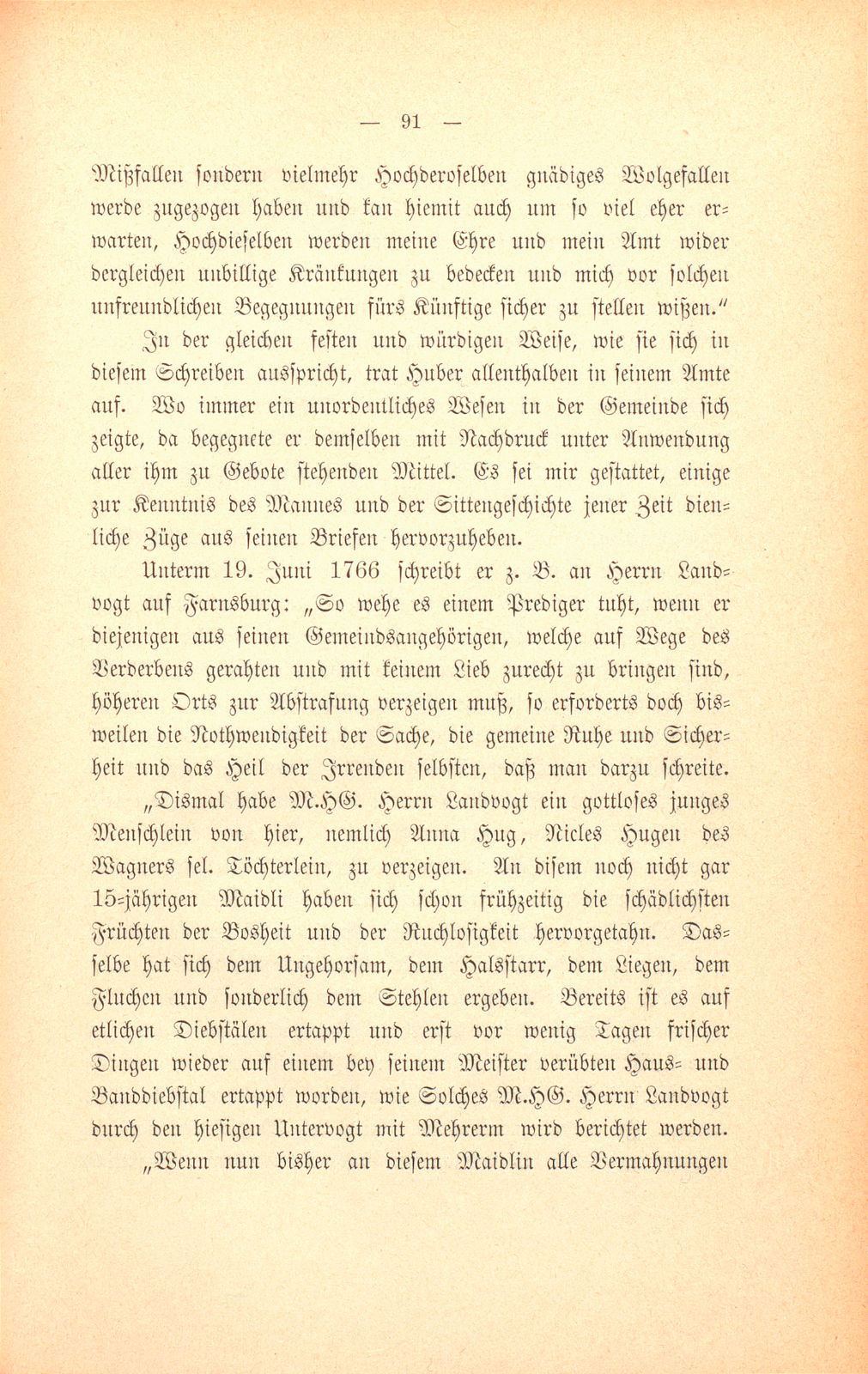 M. Johann Jakob Huber, weil. Pfarrer und Dekan in Sissach und seine Sammlungen zur Geschichte der Stadt und Landschaft Basel – Seite 17