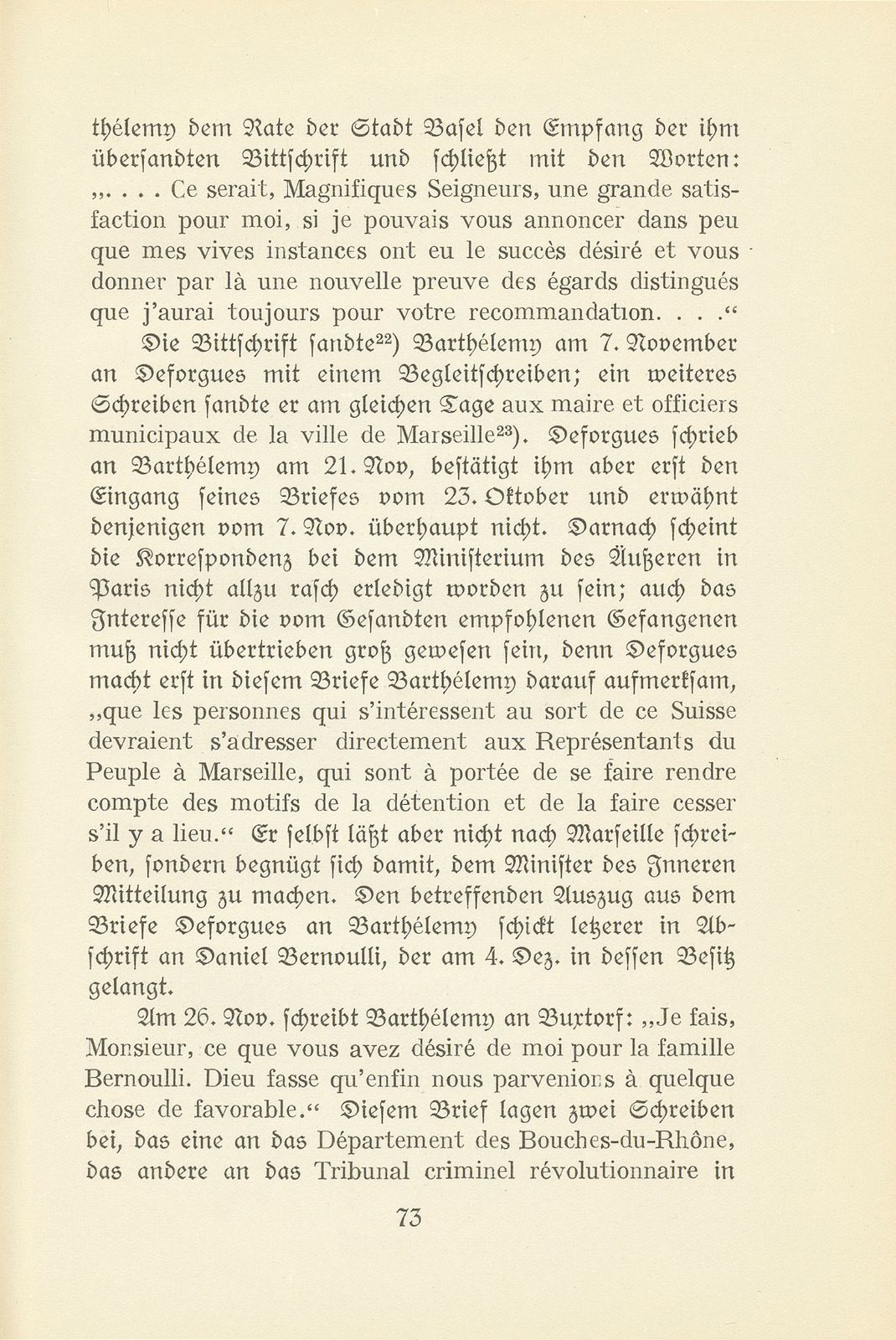 Von der Gefangenschaft eines Baslers in Marseille während der französischen Revolution – Seite 17