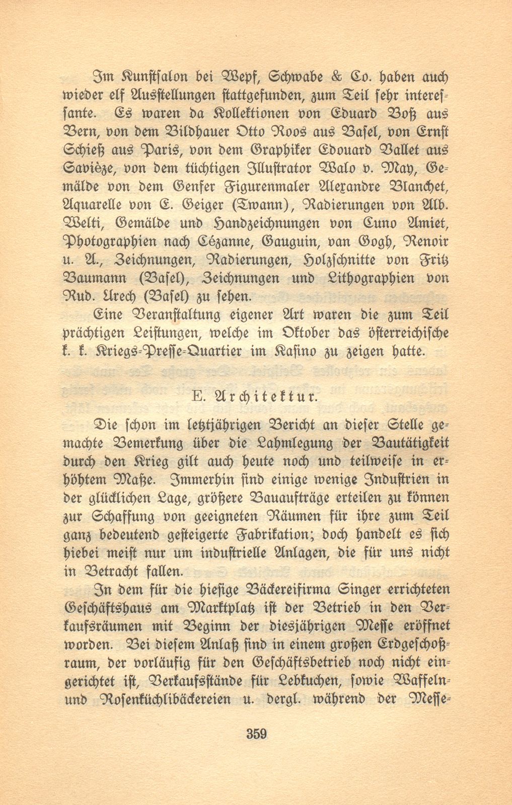 Das künstlerische Leben in Basel vom 1. November 1915 bis 31. Oktober 1916 – Seite 8