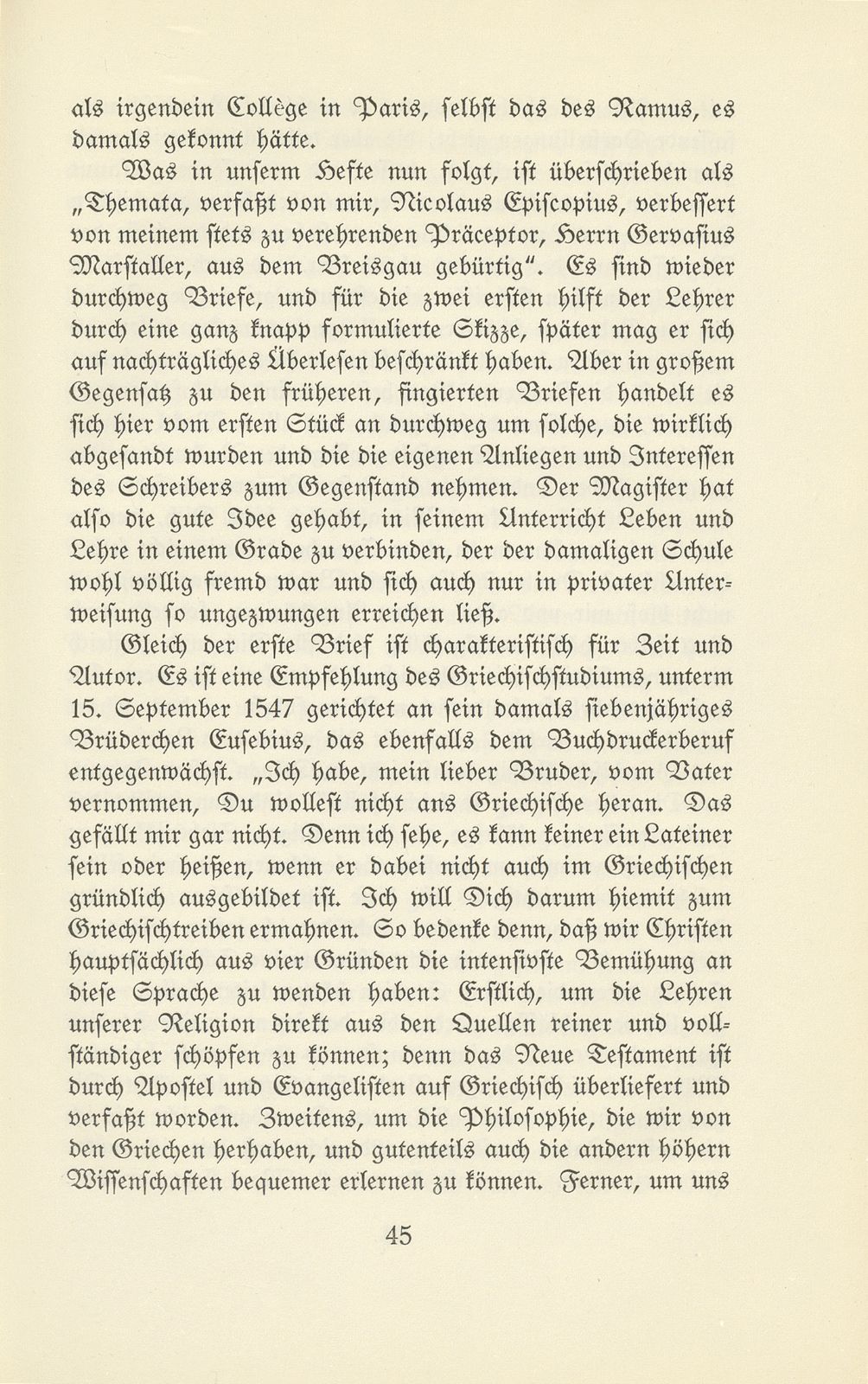 Aus den Lehrjahren Nicolaus Bischoffs des Jüngeren – Seite 20