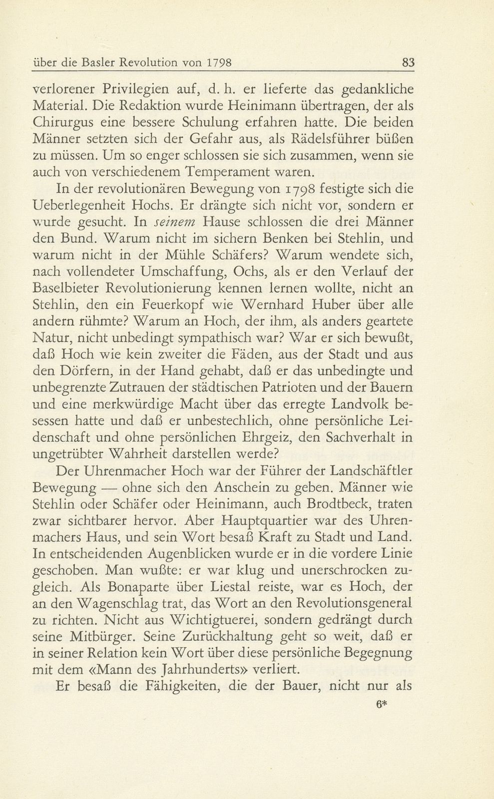 Zeitgenössischer Bericht über die Basler Revolution von 1798 [Wilhelm Hoch] – Seite 9