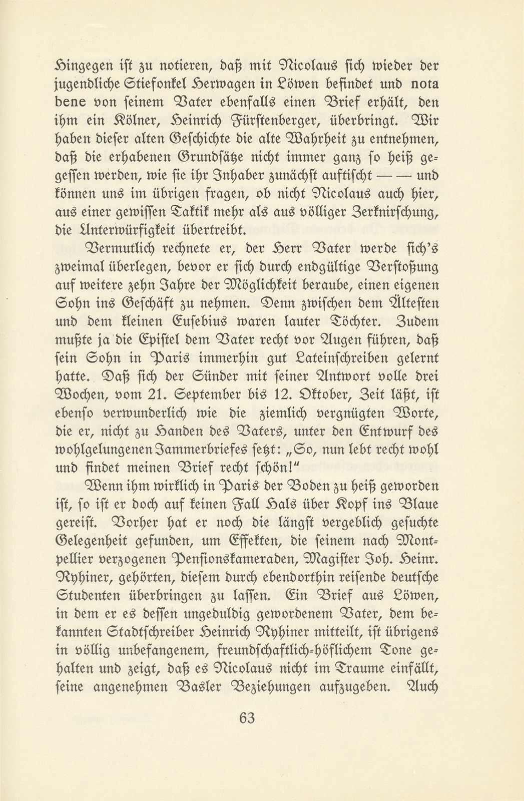 Aus den Lehrjahren Nicolaus Bischoffs des Jüngeren – Seite 38