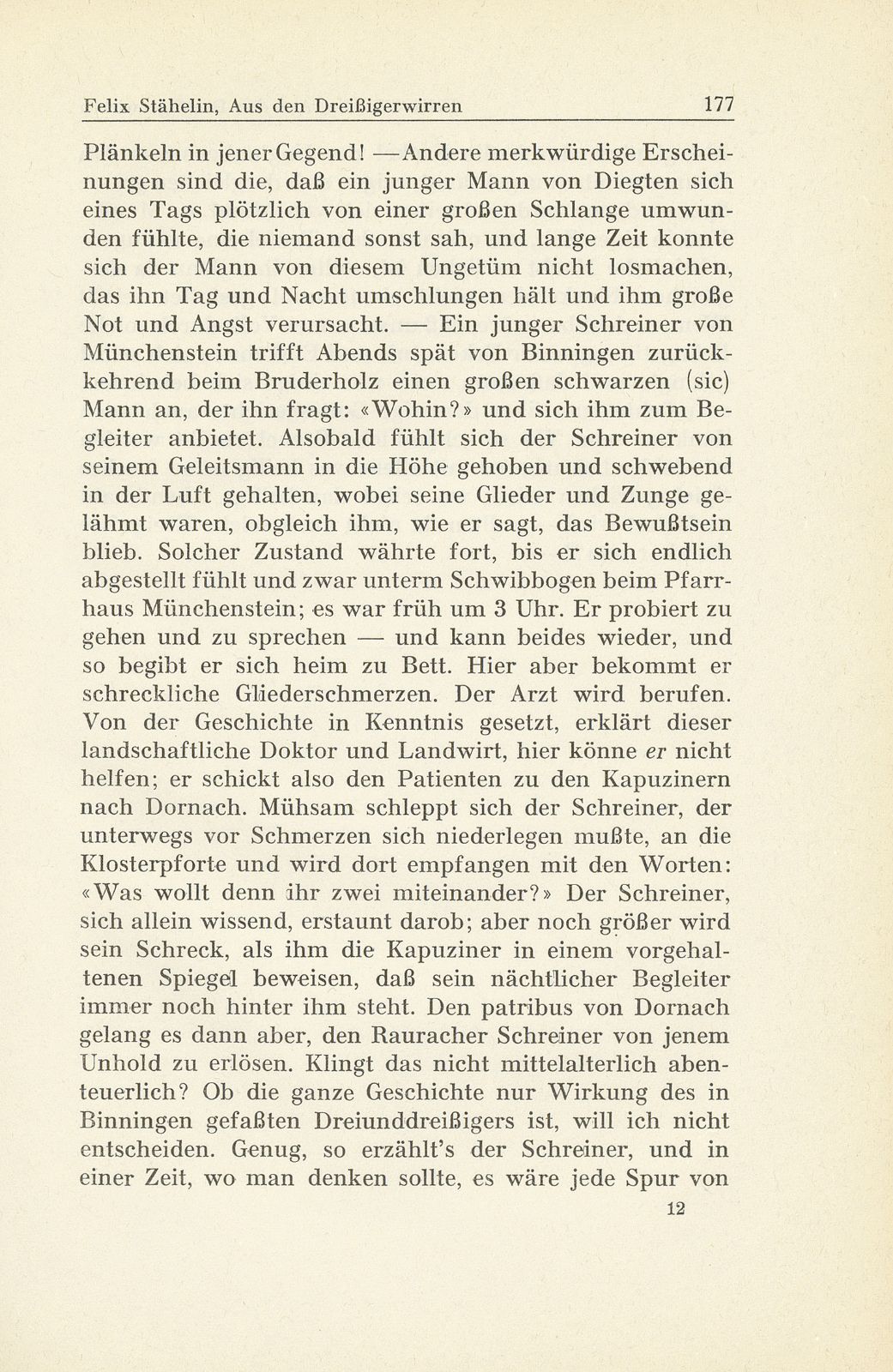 Erlebnisse und Bekenntnisse aus der Zeit der Dreissigerwirren [Gebrüder Stähelin] – Seite 75