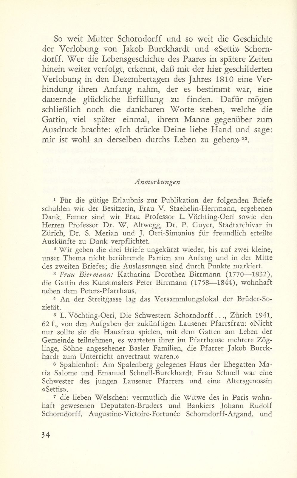 Eine Verlobung in Basel im Jahre 1810 – Seite 15