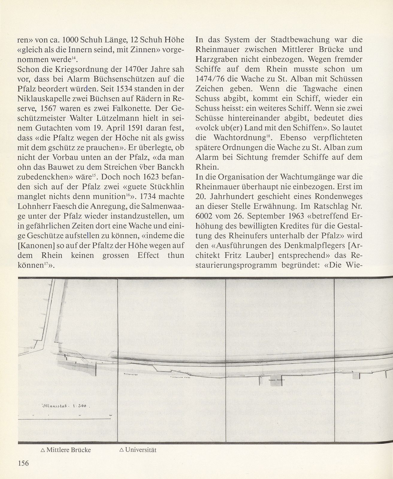 Die Grossbasler Rheinmauer zwischen Wettsteinbrücke und Mittlerer Brücke – Seite 8